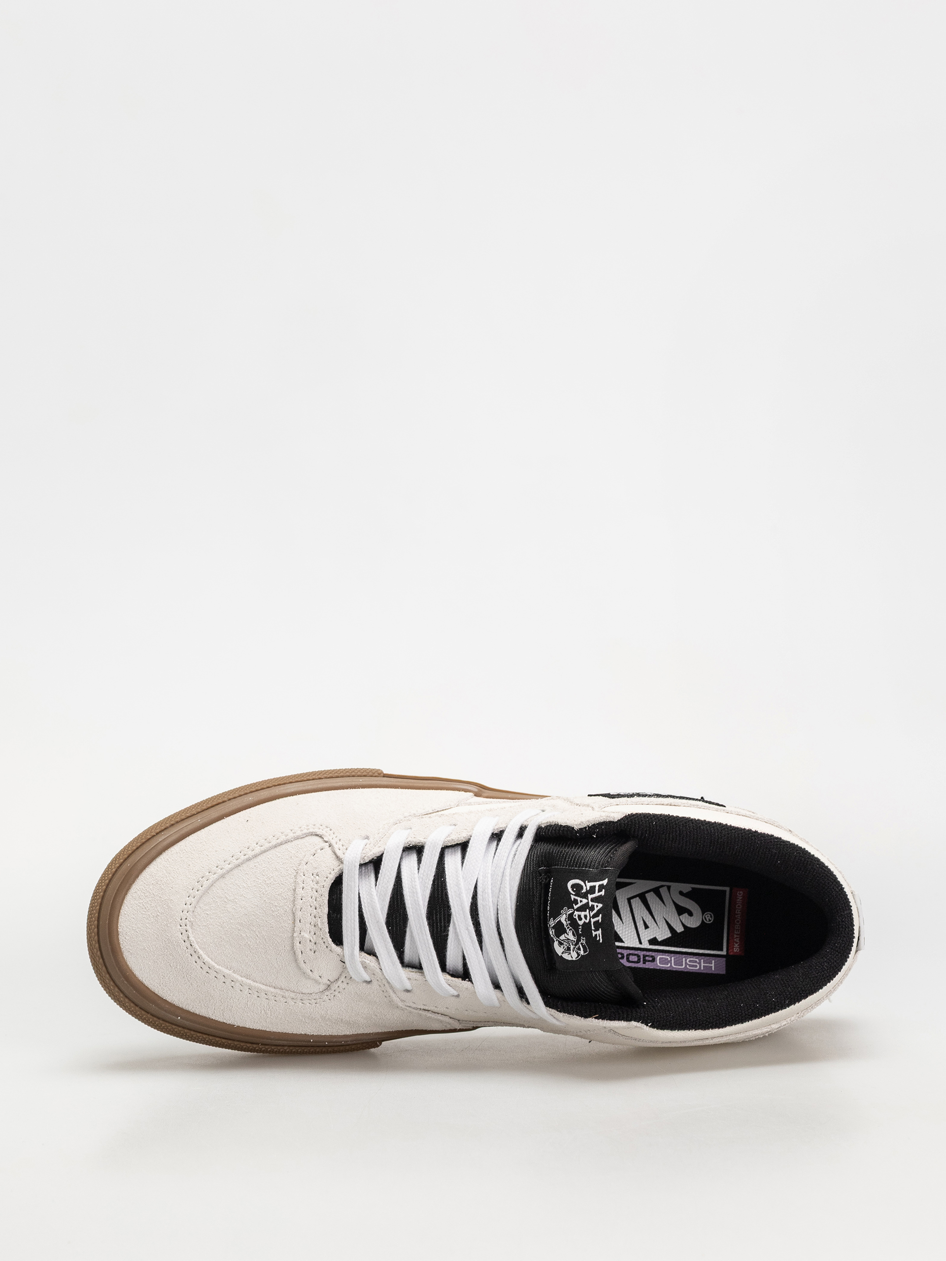 Pantofi Vans Skate Half Cab (antique white/gum)