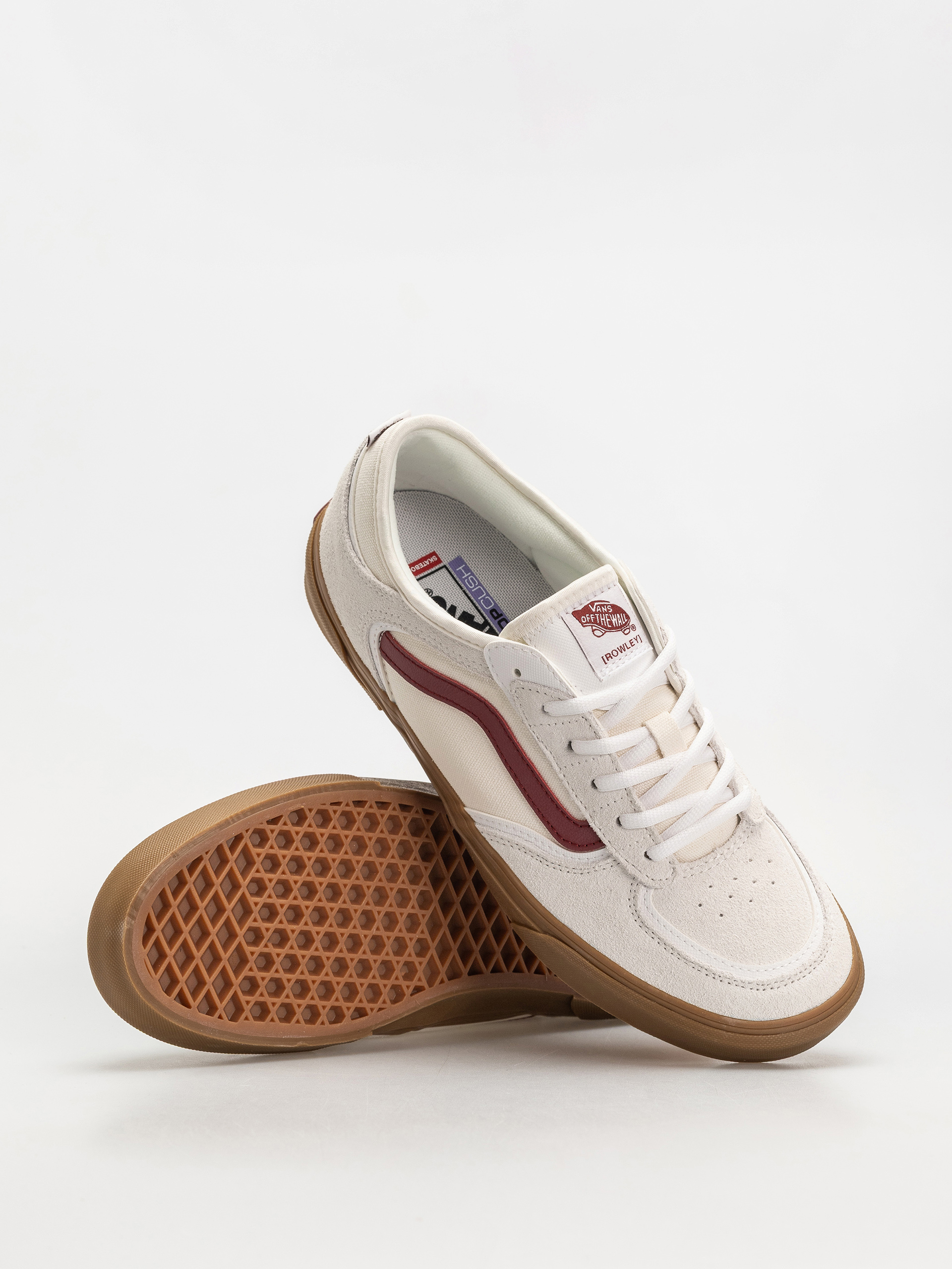Pantofi Vans Skate Rowley (red/white/gum)
