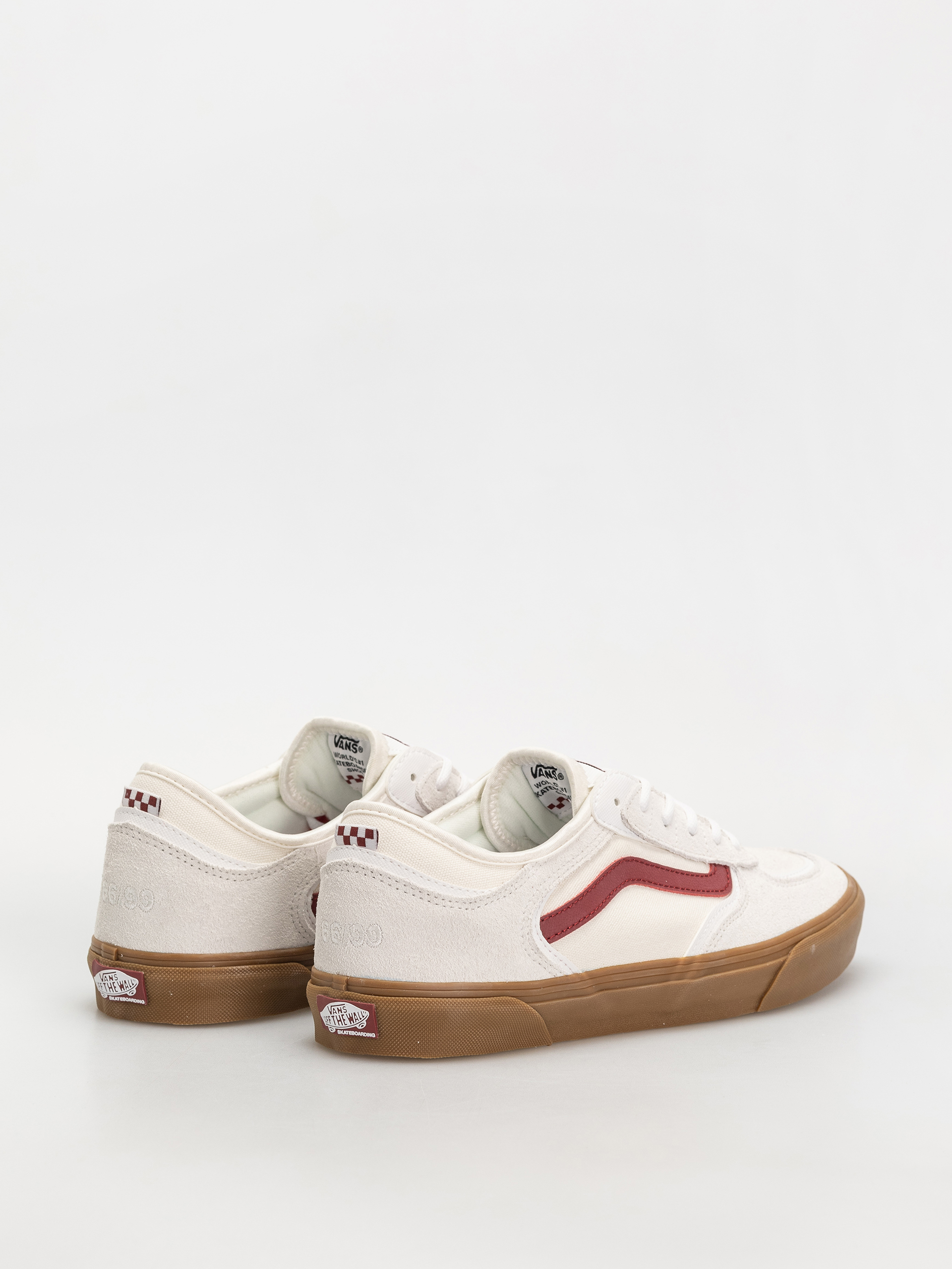 Pantofi Vans Skate Rowley (red/white/gum)