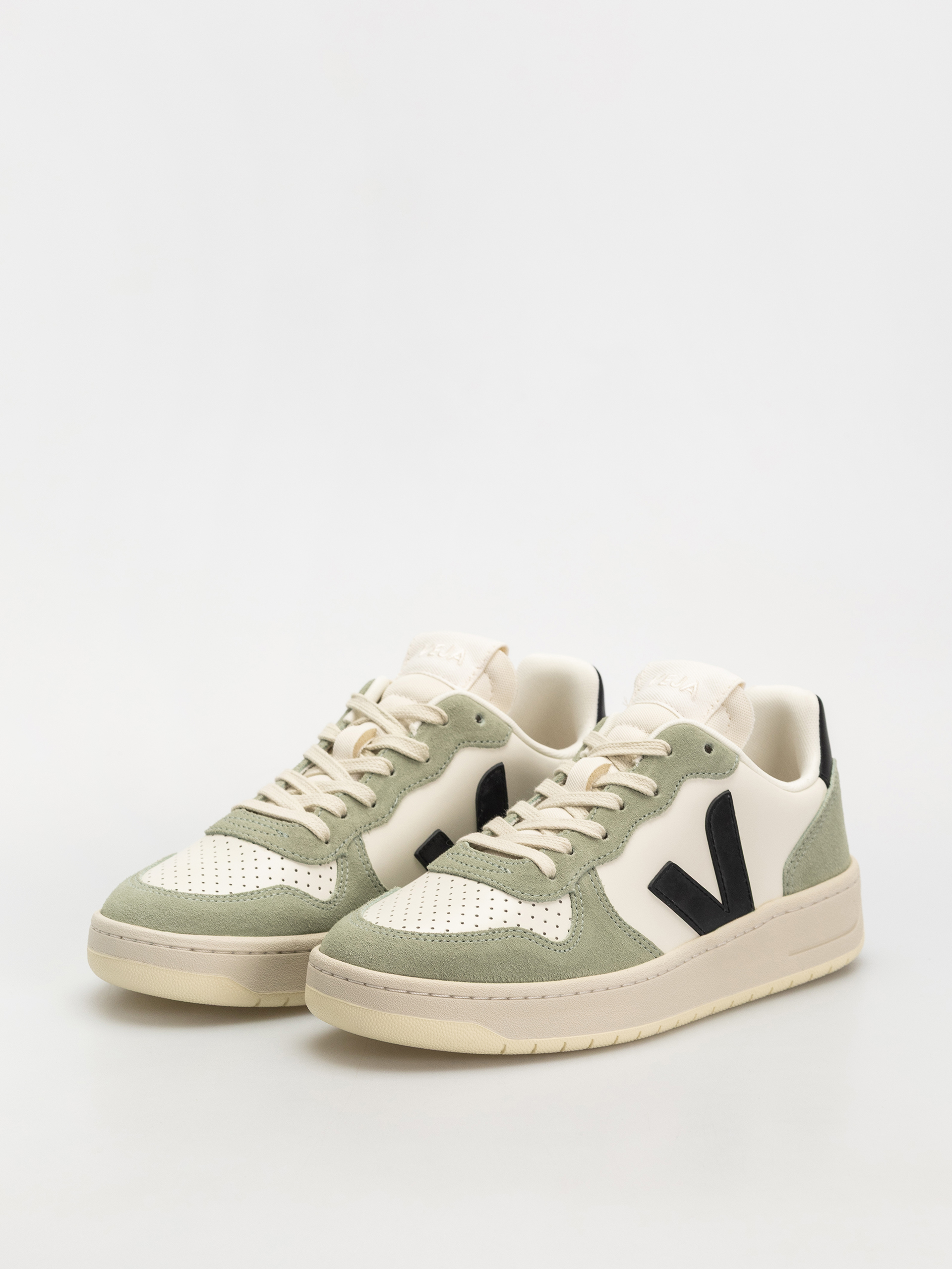 Pantofi Veja V-10 Wmn (pure black clay)