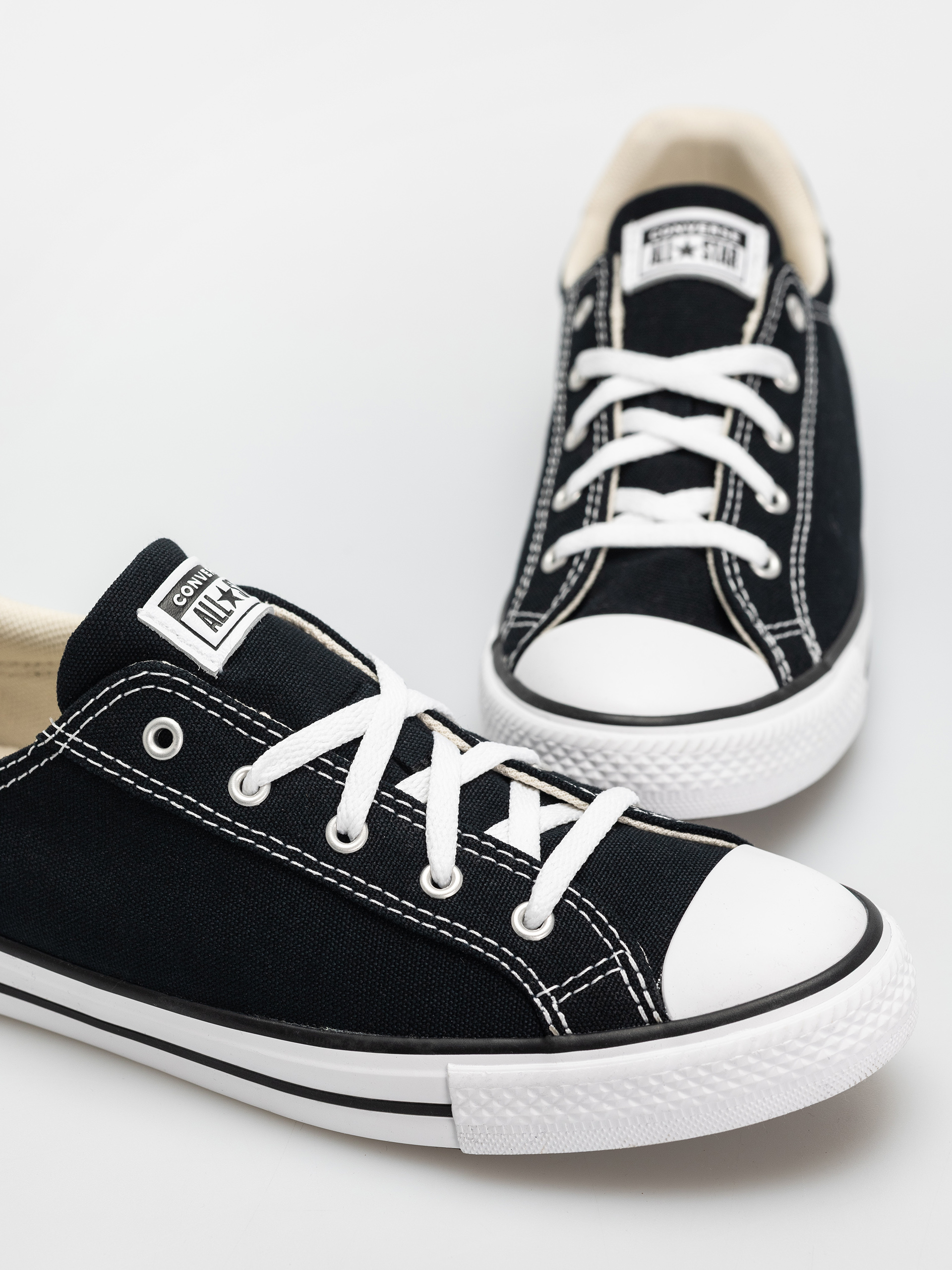 Teniși Converse Chuck Taylor All Star Dainty Lucky Ox Wmn (black/white/black)