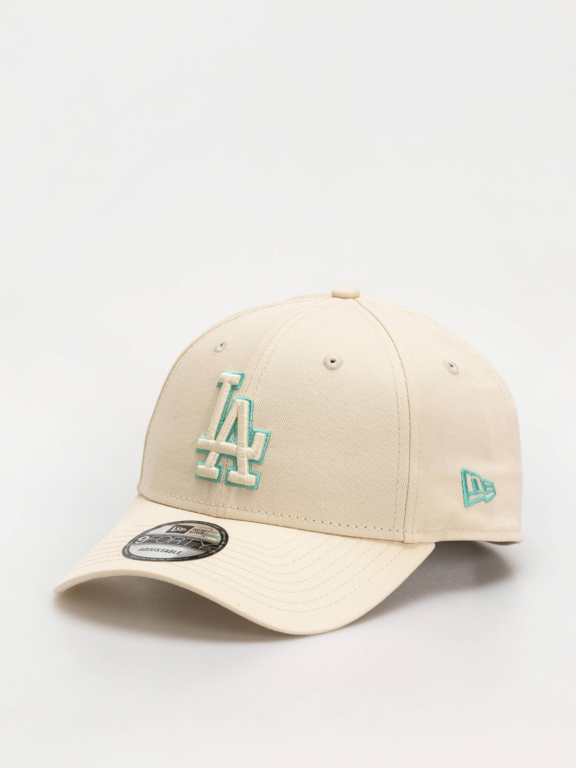 Șapcă New Era Team Outline 9Forty Los Angeles Dodgers (cream)