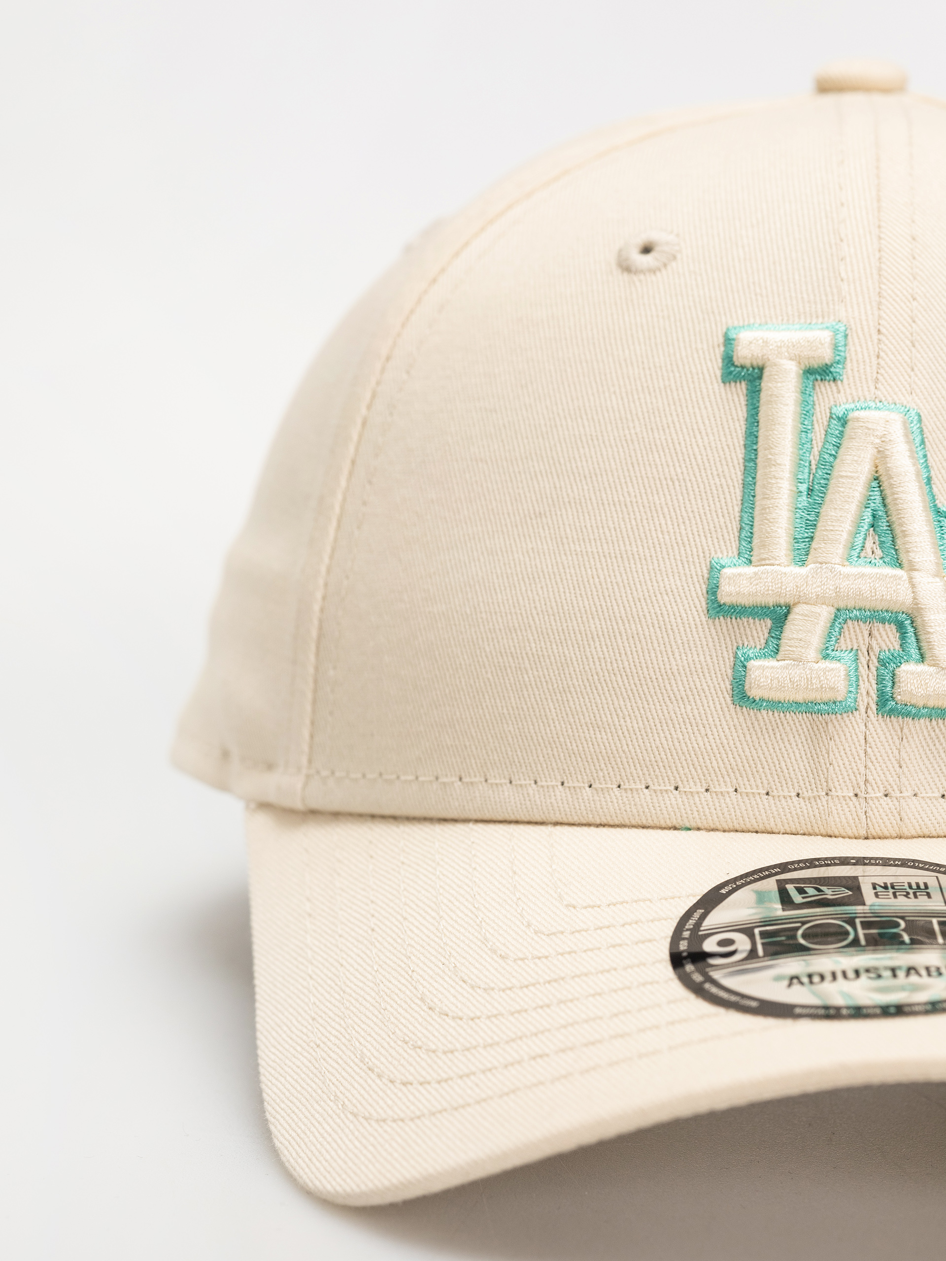 Șapcă New Era Team Outline 9Forty Los Angeles Dodgers (cream)