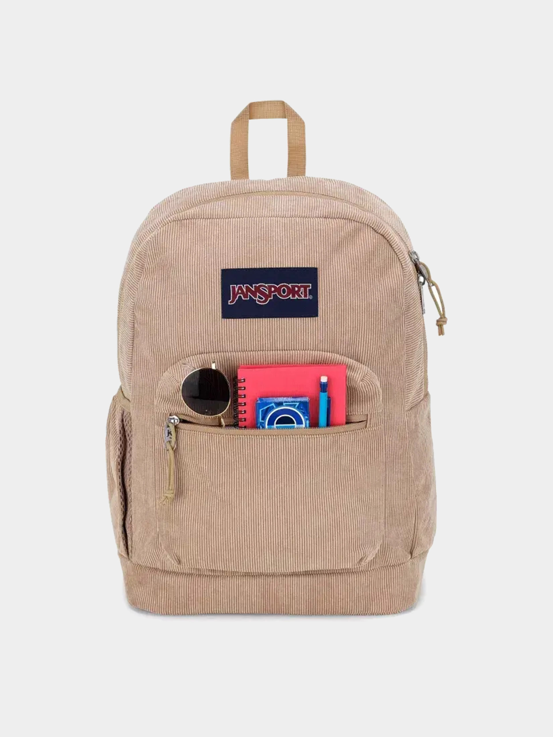 Rucsac JanSport Cross Town Plus Remix - maro (travertine corduroy)