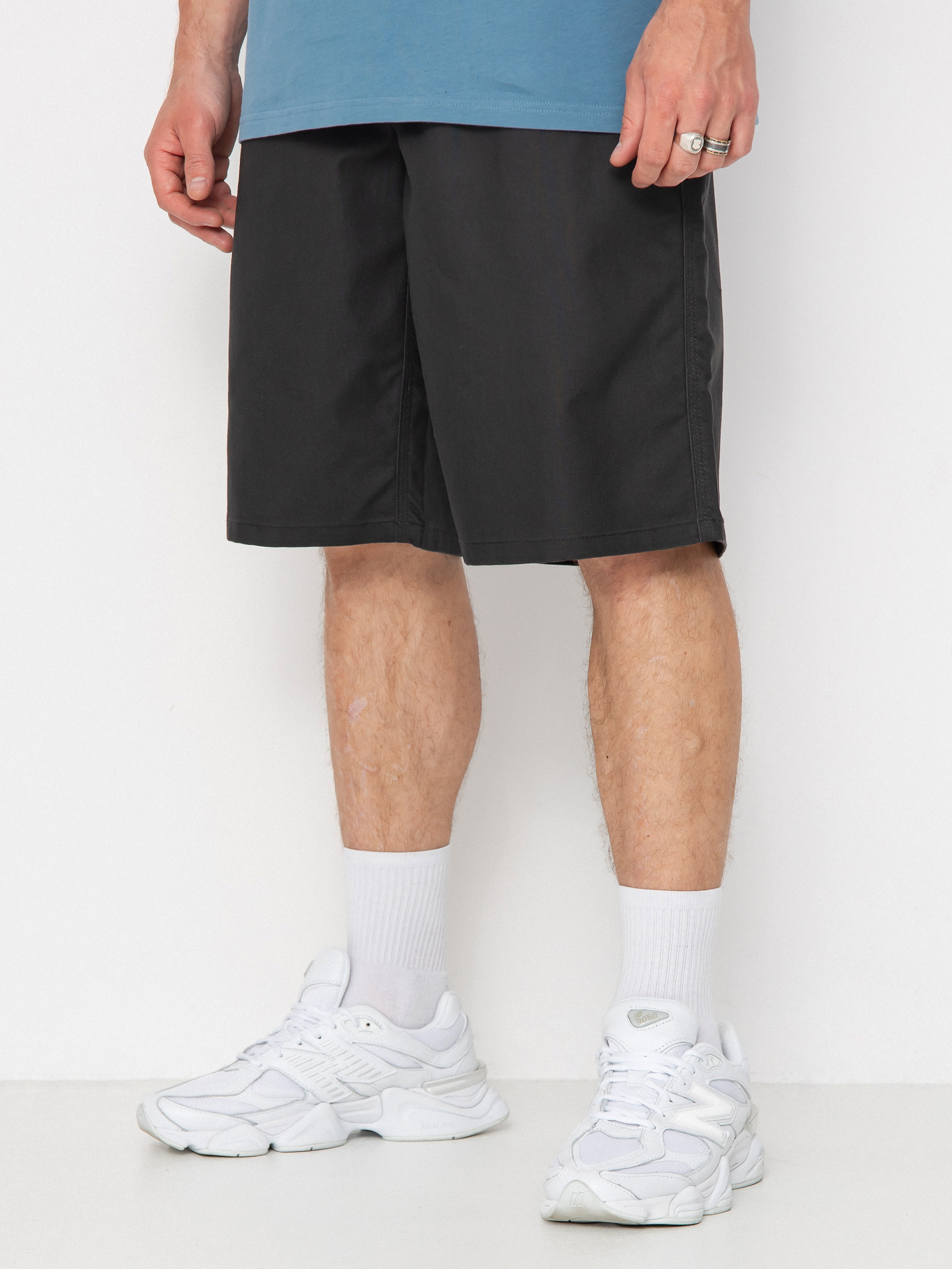 Pantaloni scurți Brixton Builders Carpenter (washed black)