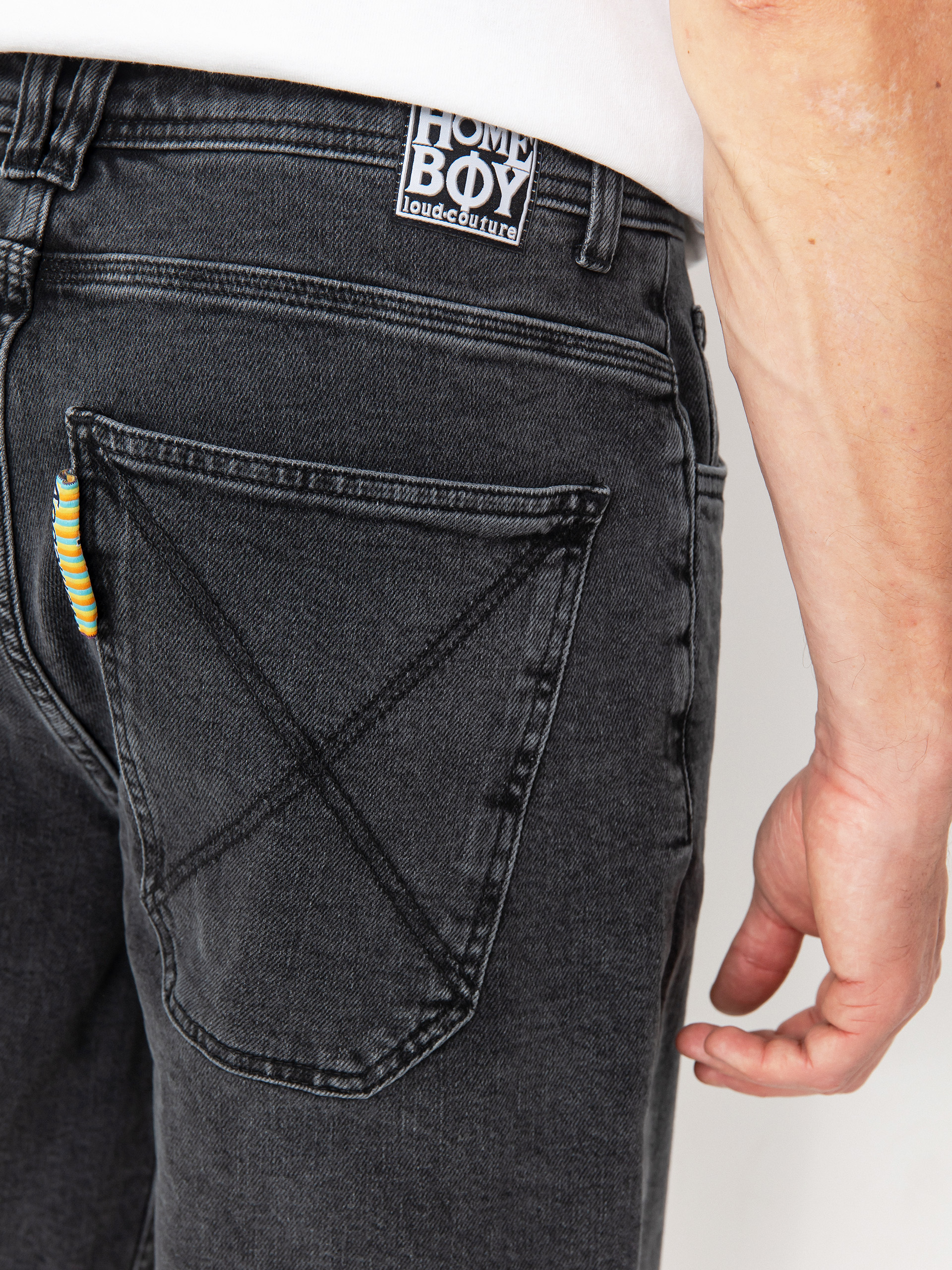 Pantaloni scurți Homeboy X Tra Baggy (washed grey)