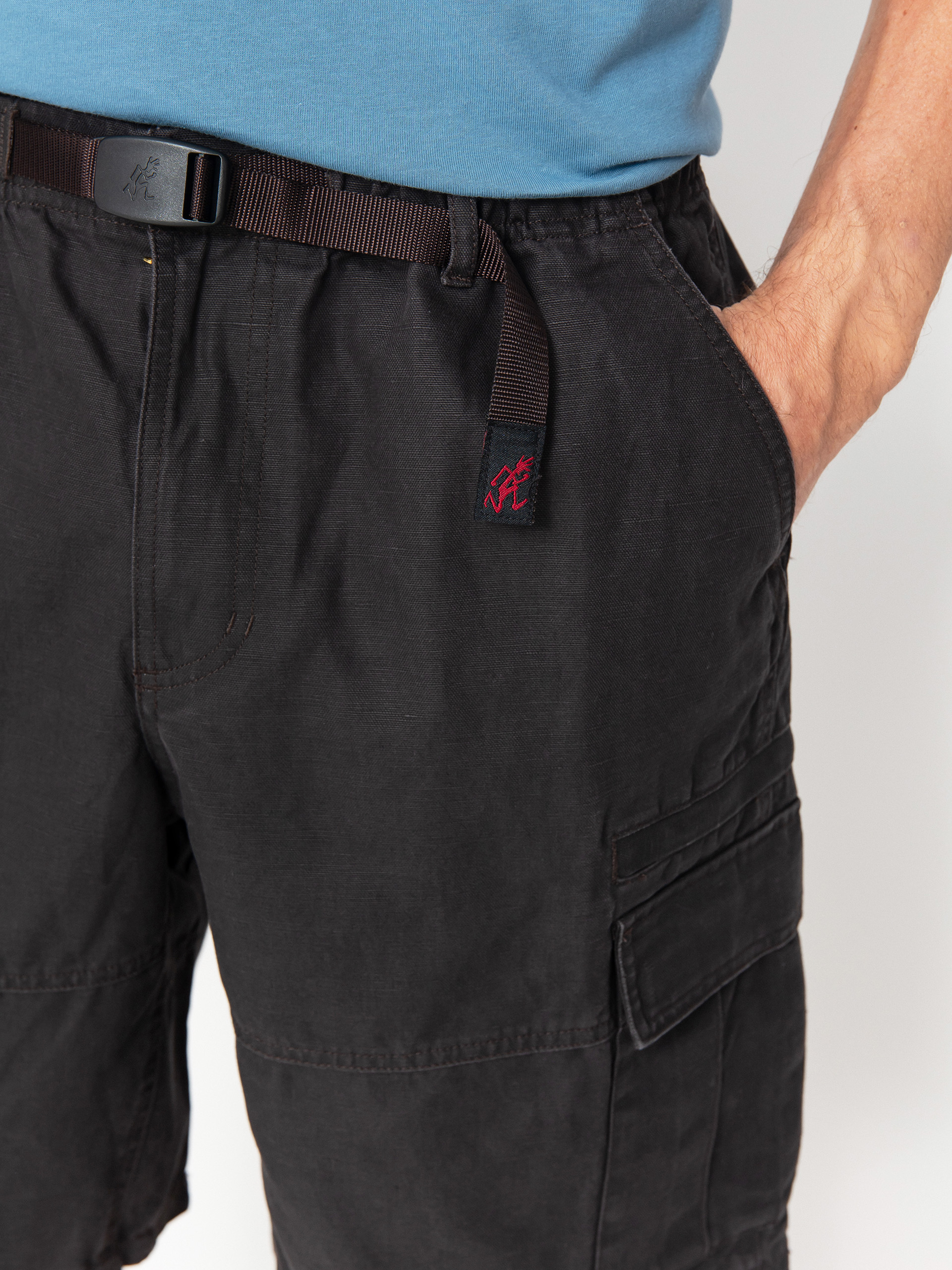 Pantaloni scurți Gramicci Canvas Outback (deep brown)