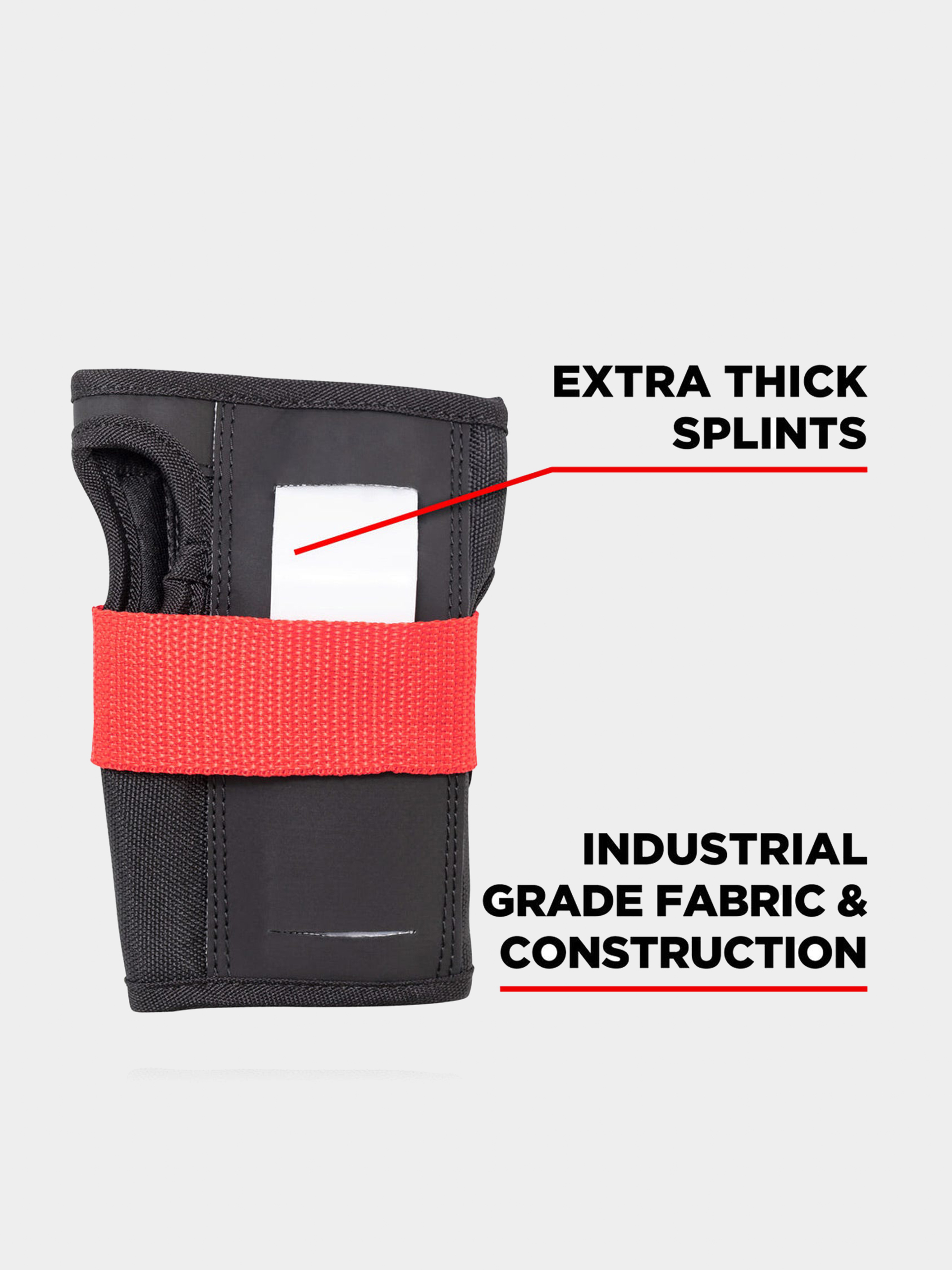 Apărători 187 Killer Pads Adult Six Pack Set Caballero (black/red/gold)