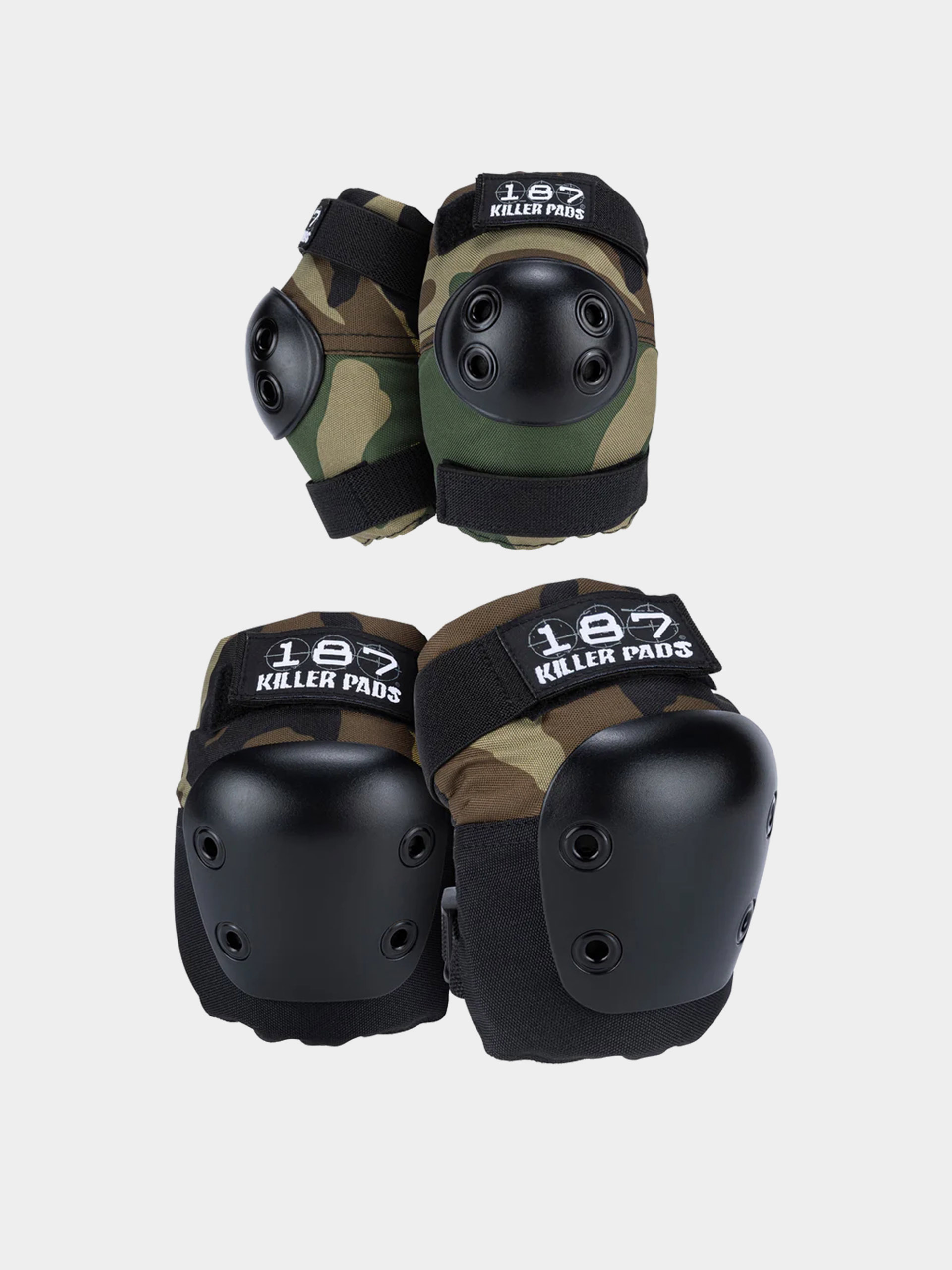 Apărători 187 Killer Pads Combo Pack Knee & Elbow (camo)