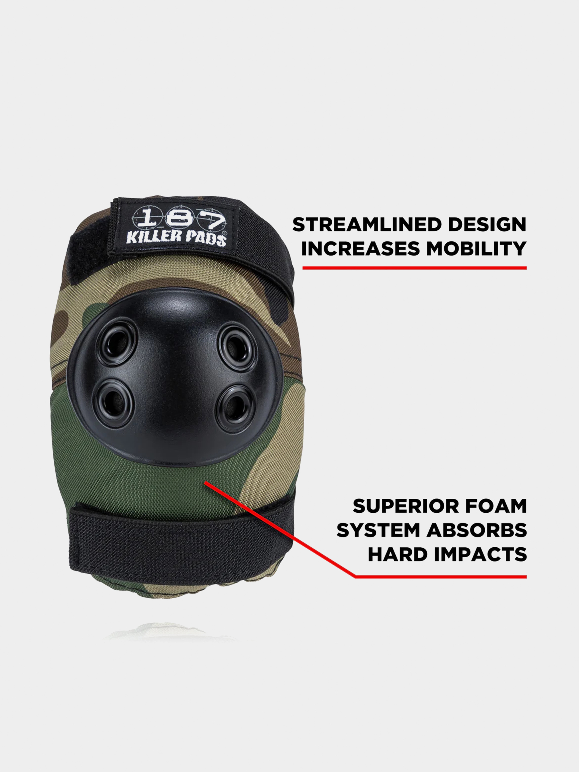 Apărători 187 Killer Pads Combo Pack Knee & Elbow (camo)