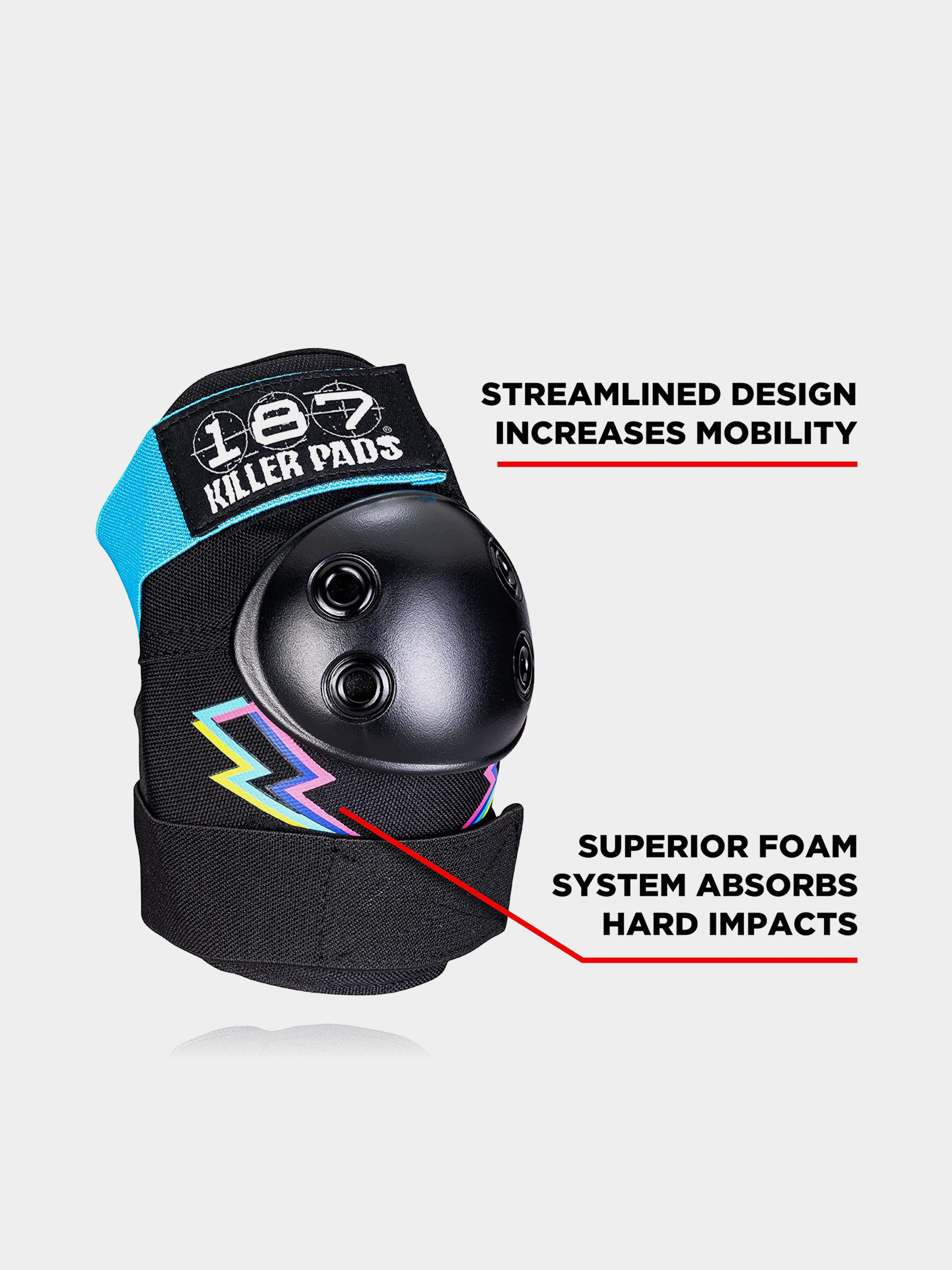 Apărători 187 Killer Pads Six Pack Set Electric Bolt (multi)