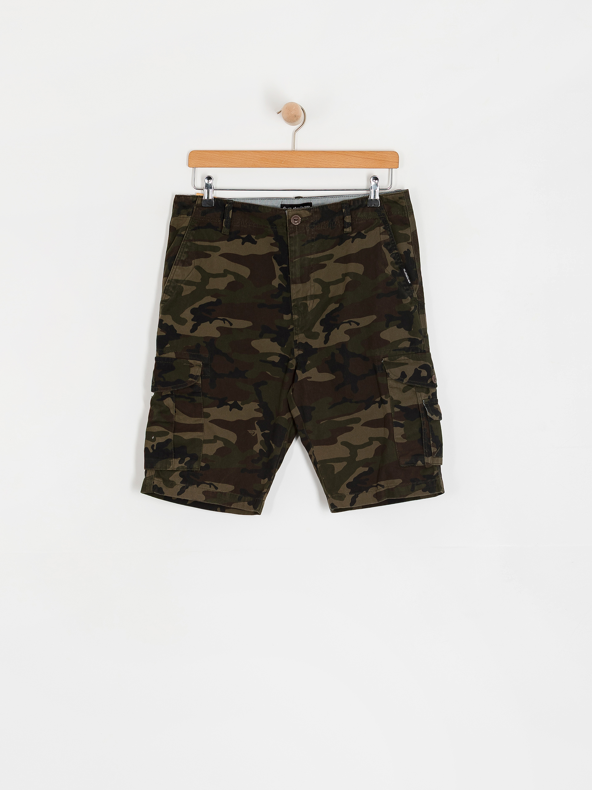 Pantaloni scurți Quiksilver Crucial Battle Cargo (camo print crucial battle)