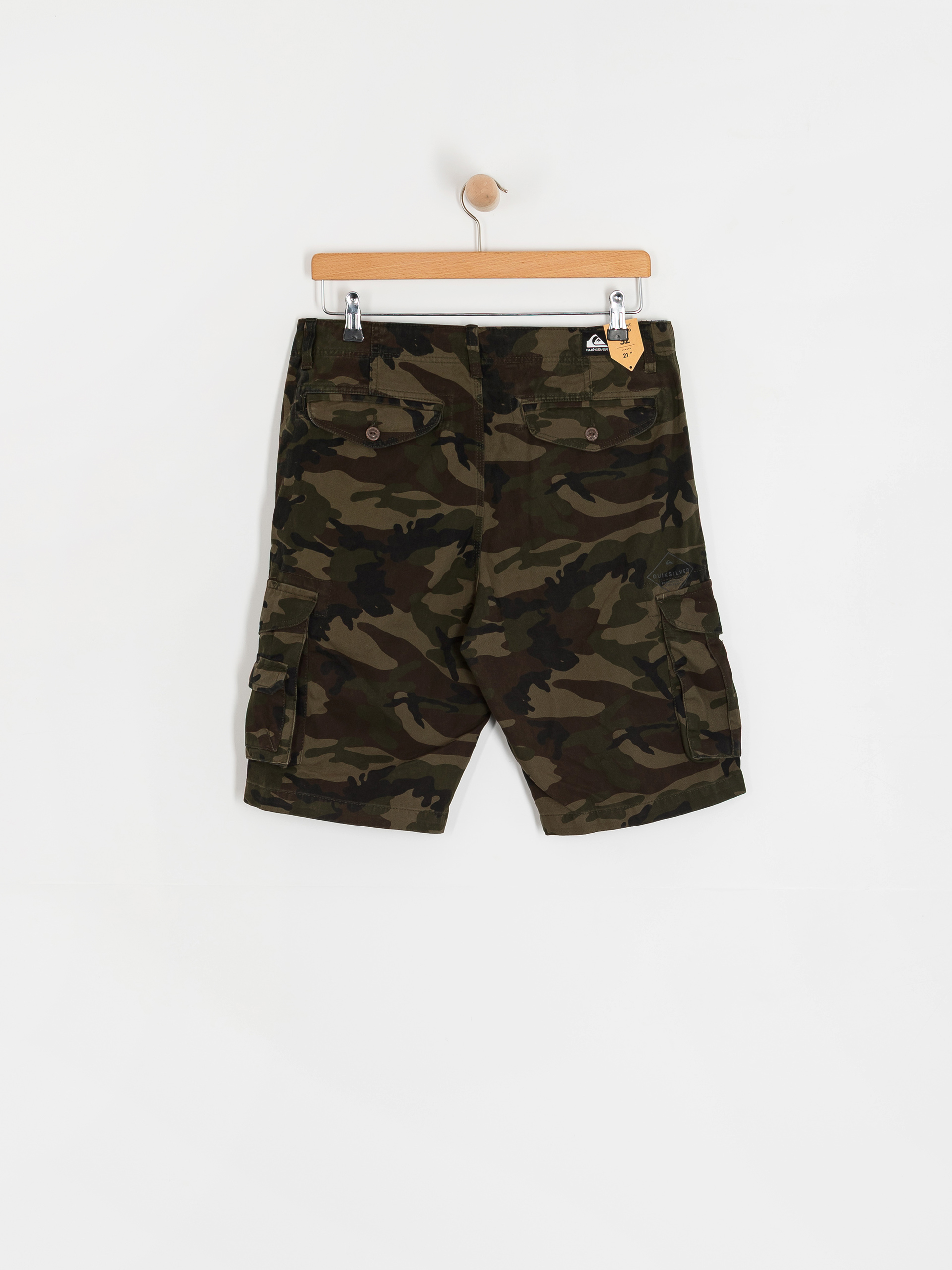 Pantaloni scurți Quiksilver Crucial Battle Cargo (camo print crucial battle)