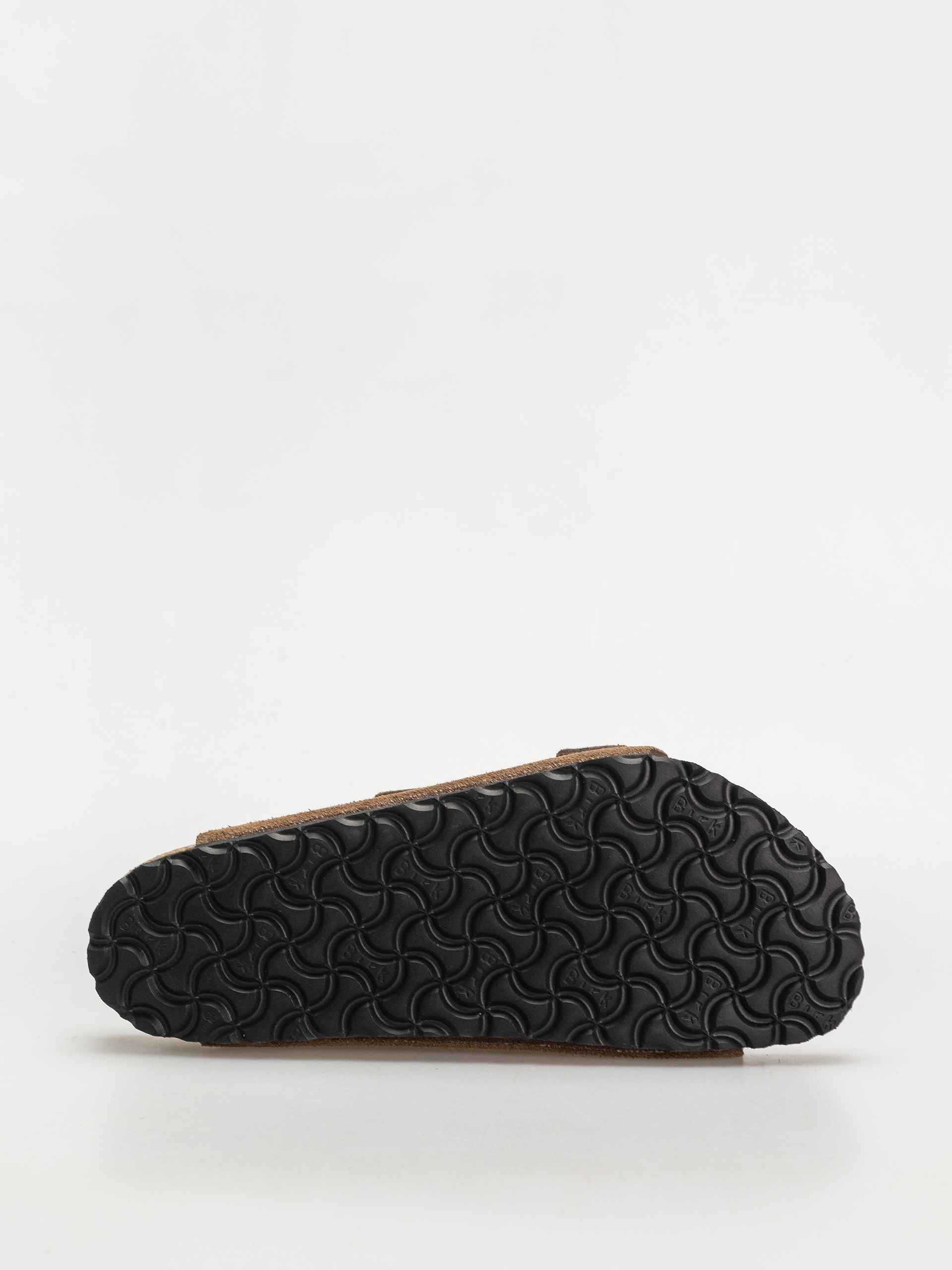 Șlapi Birkenstock Arizona Suede Leather Regular (dark tea)