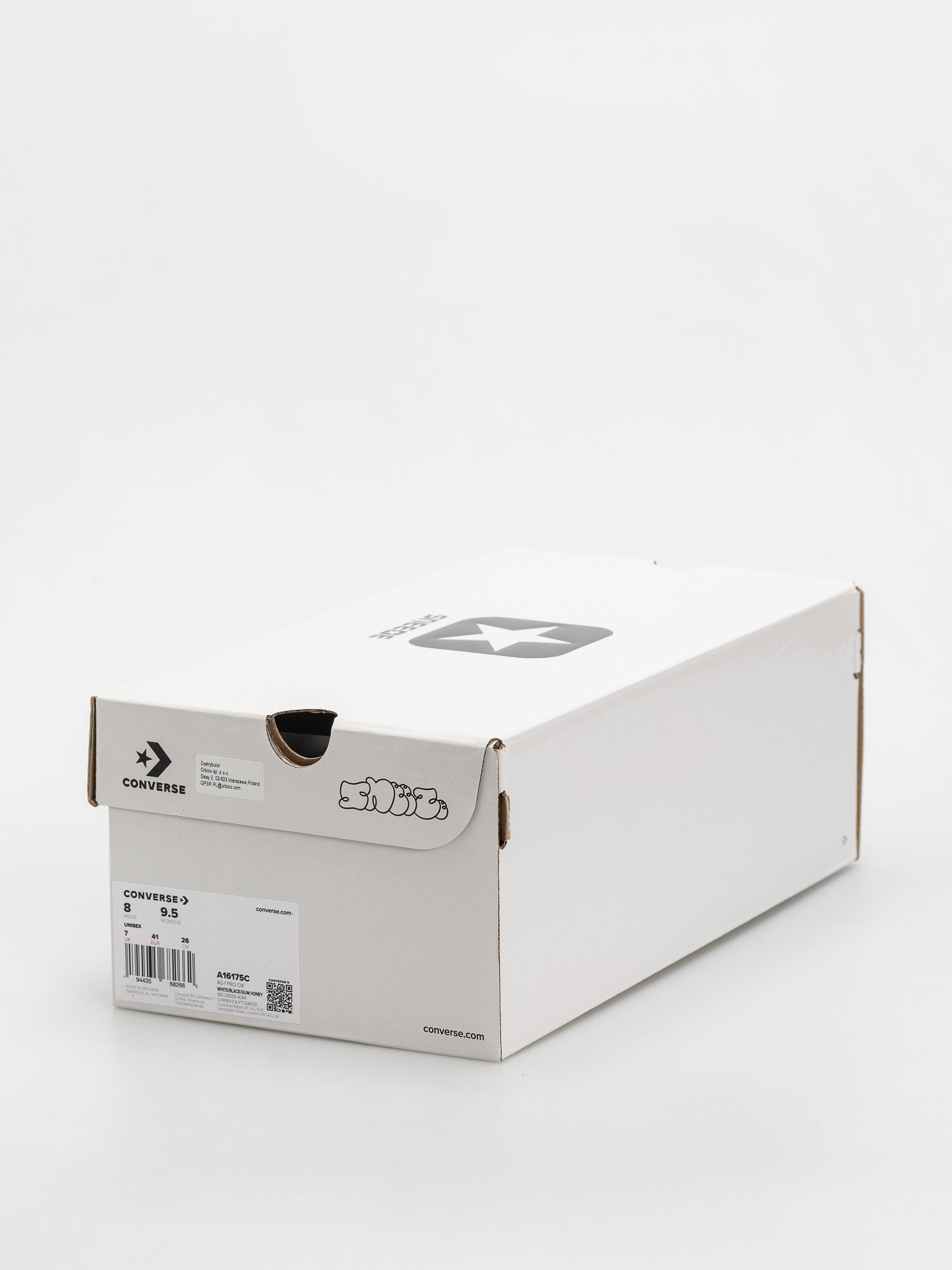 Pantofi Converse X Sneeze Mag As-1 Pro Ox (white/black/gum honey)