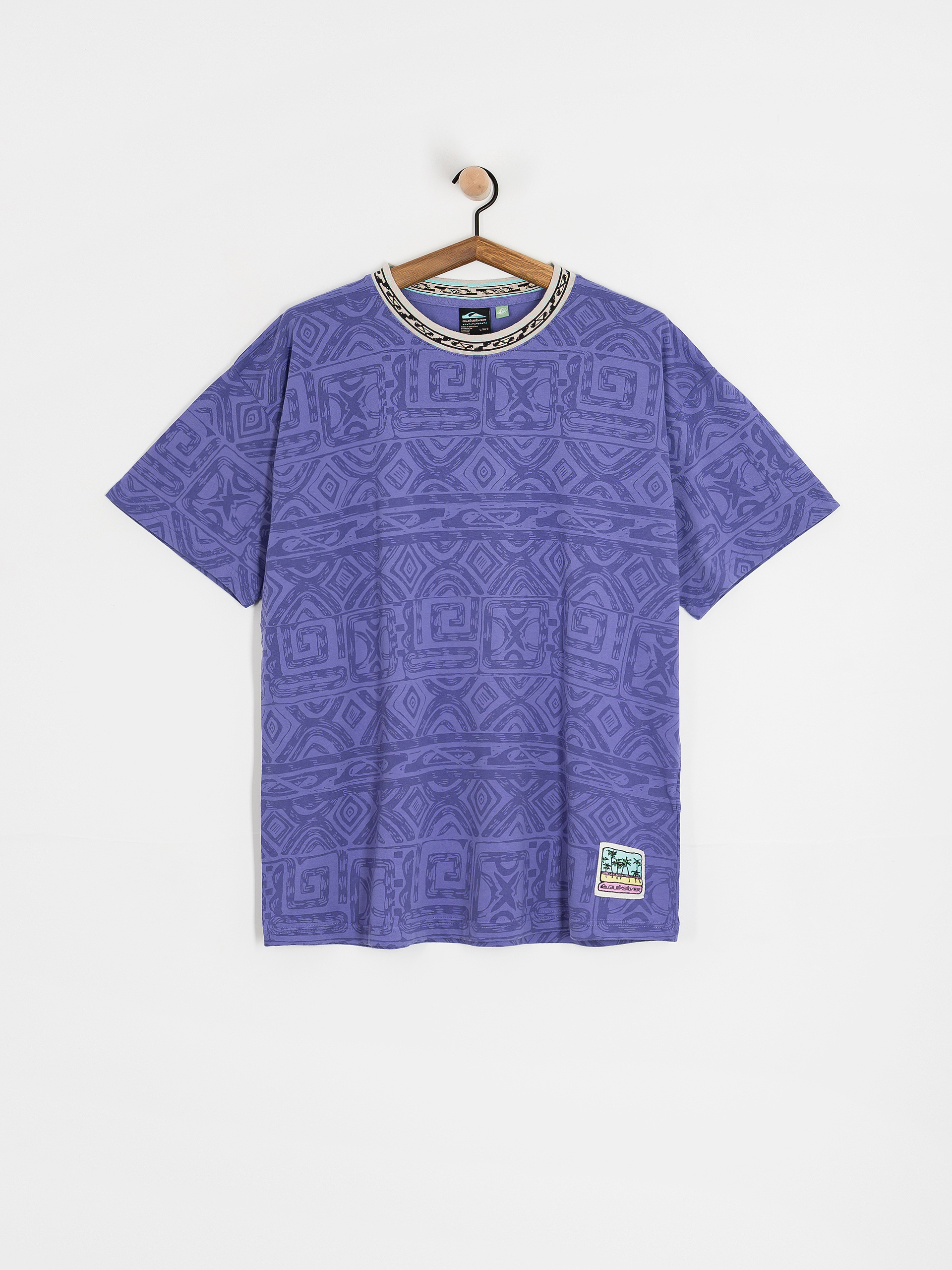 Tricou Quiksilver Global Heat (dusted peri global heat)