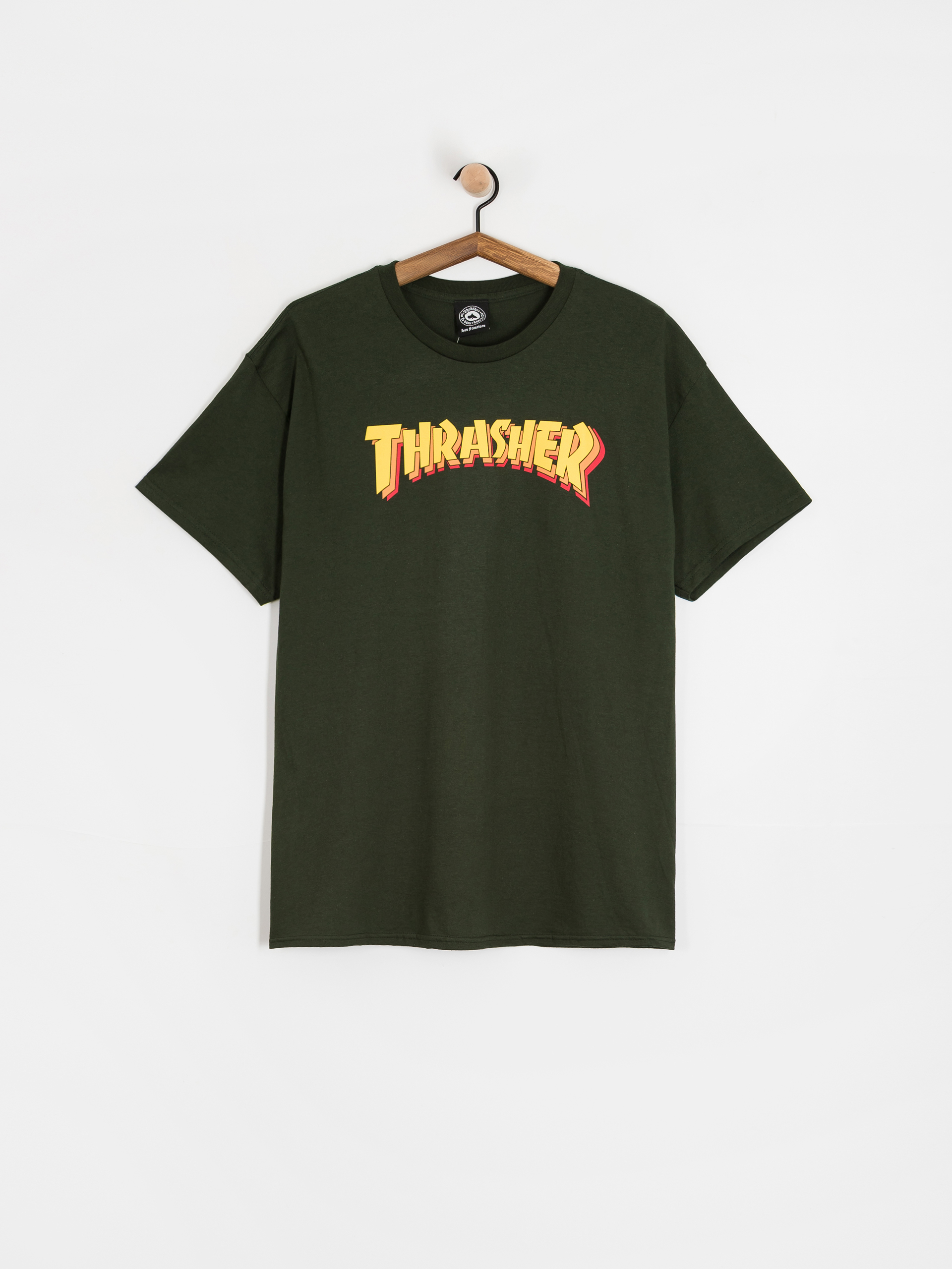 Tricou Thrasher Stacked (forest green)