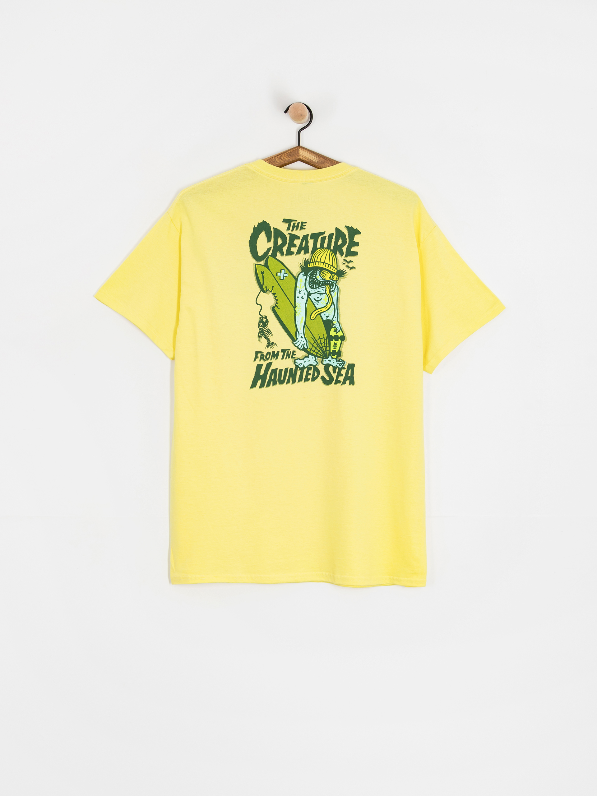 Tricou Creature Haunted Sea (cornsilk)