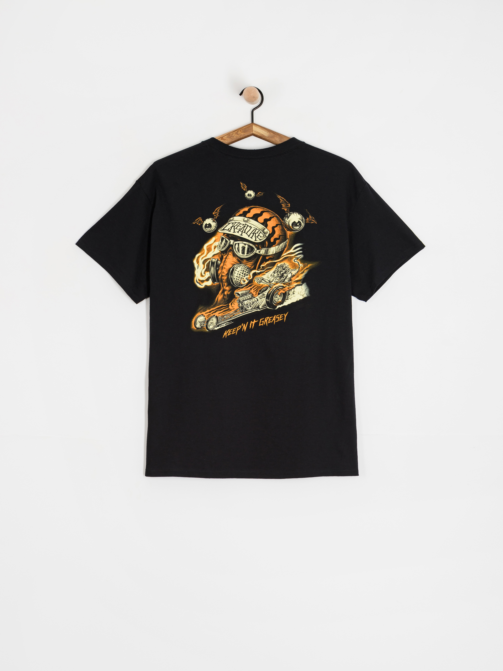 Tricou Creature Crash And Burn (black)