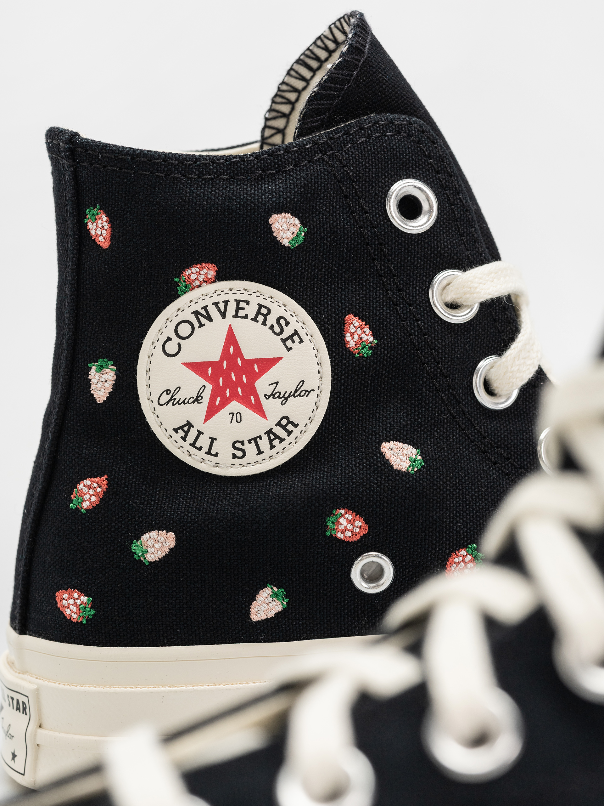 Teniși Converse Chuck 70 Hi (black/soft red/green)