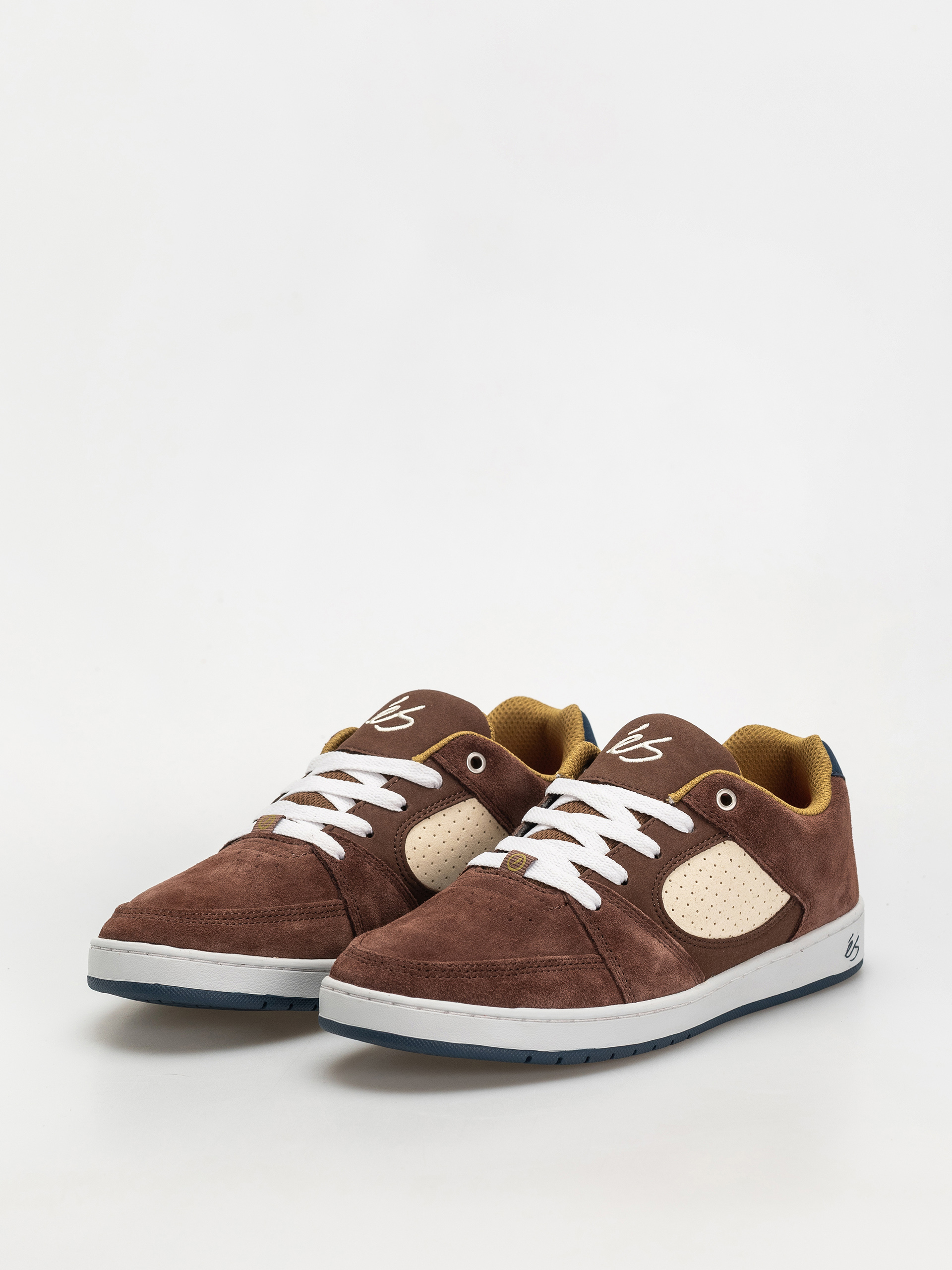 Pantofi eS Accel Slim (brown/tan/blue)