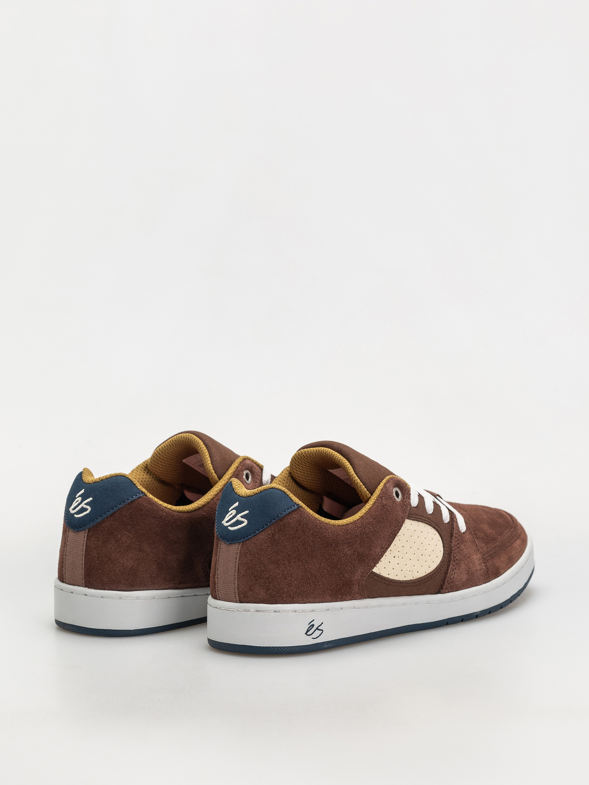 Pantofi eS Accel Slim (brown/tan/blue)