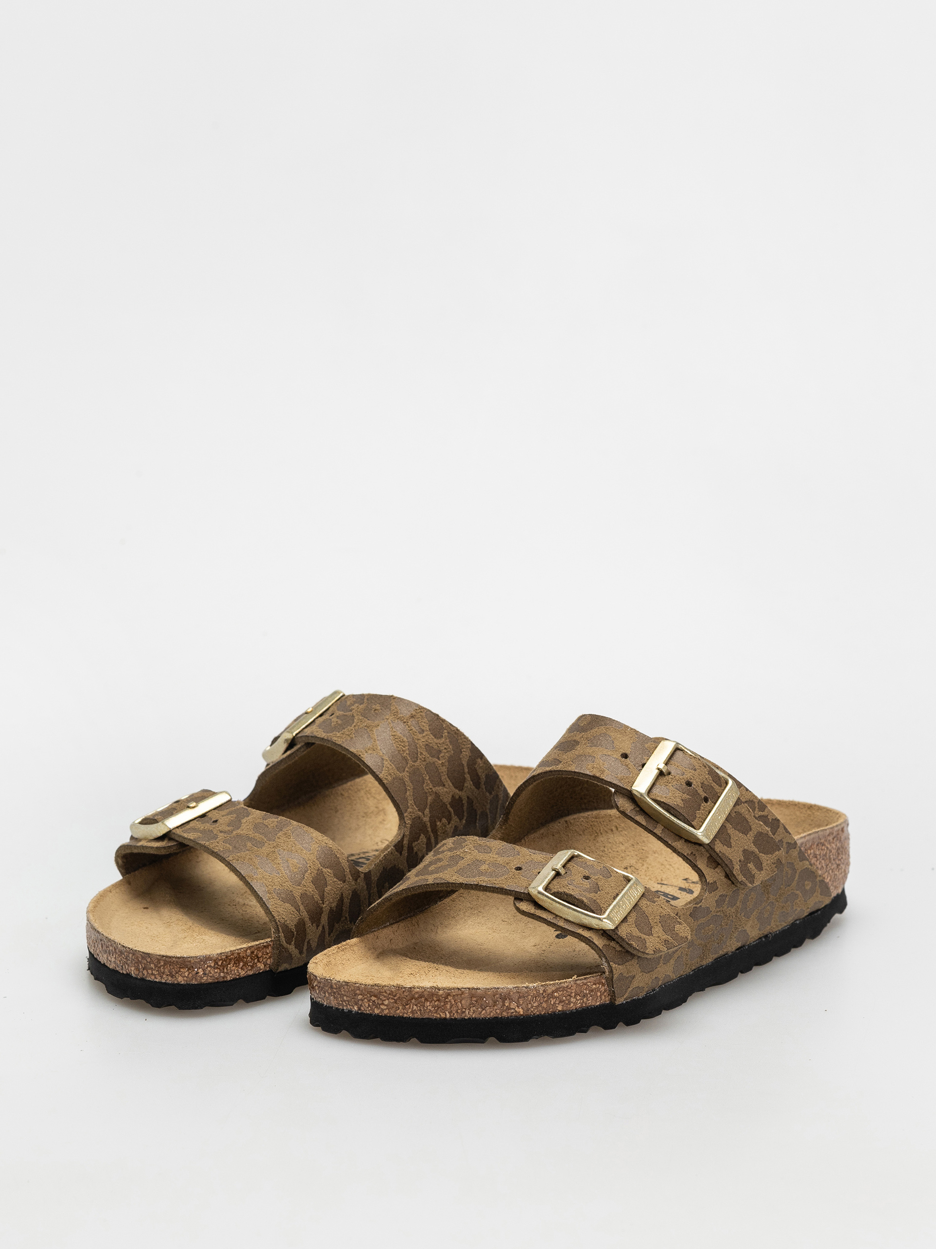 Șlapi Birkenstock Arizona Synthetics Narrow Wmn (leo khaki)