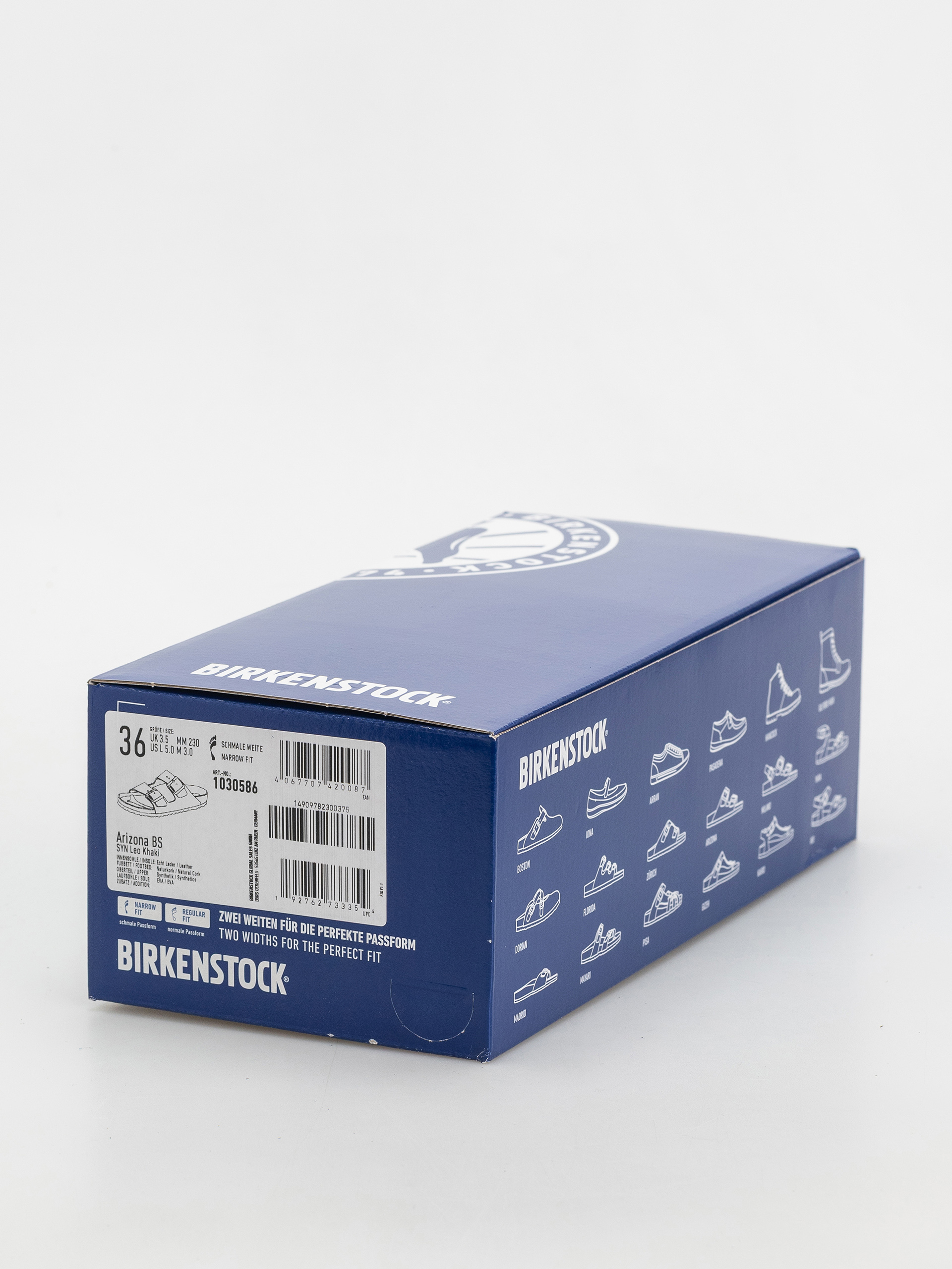 Șlapi Birkenstock Arizona Synthetics Narrow Wmn (leo khaki)