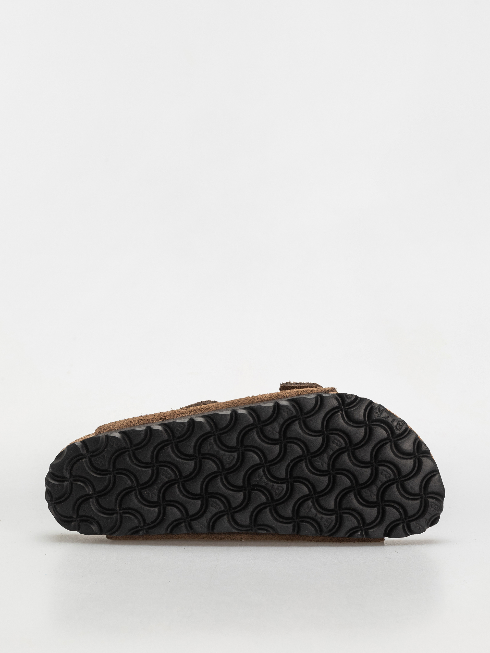 Șlapi Birkenstock Arizona Suede Leather Narrow Wmn (dark tea)