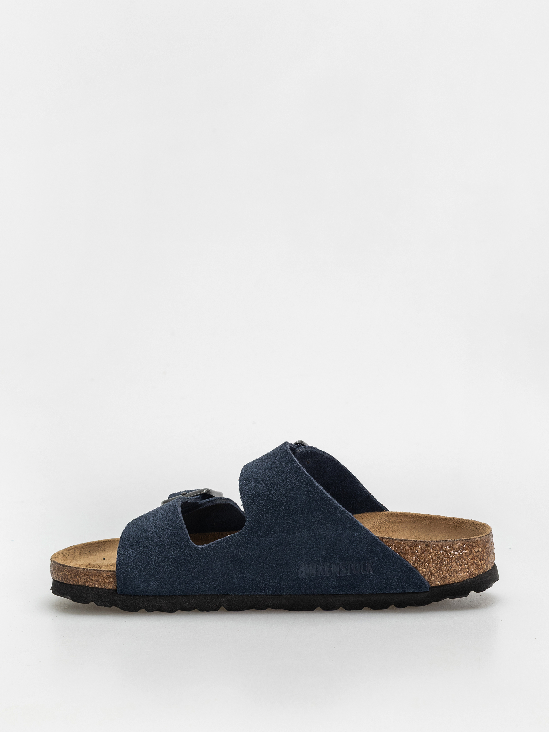 Șlapi Birkenstock Arizona Suede Leather Narrow Wmn (new navy)