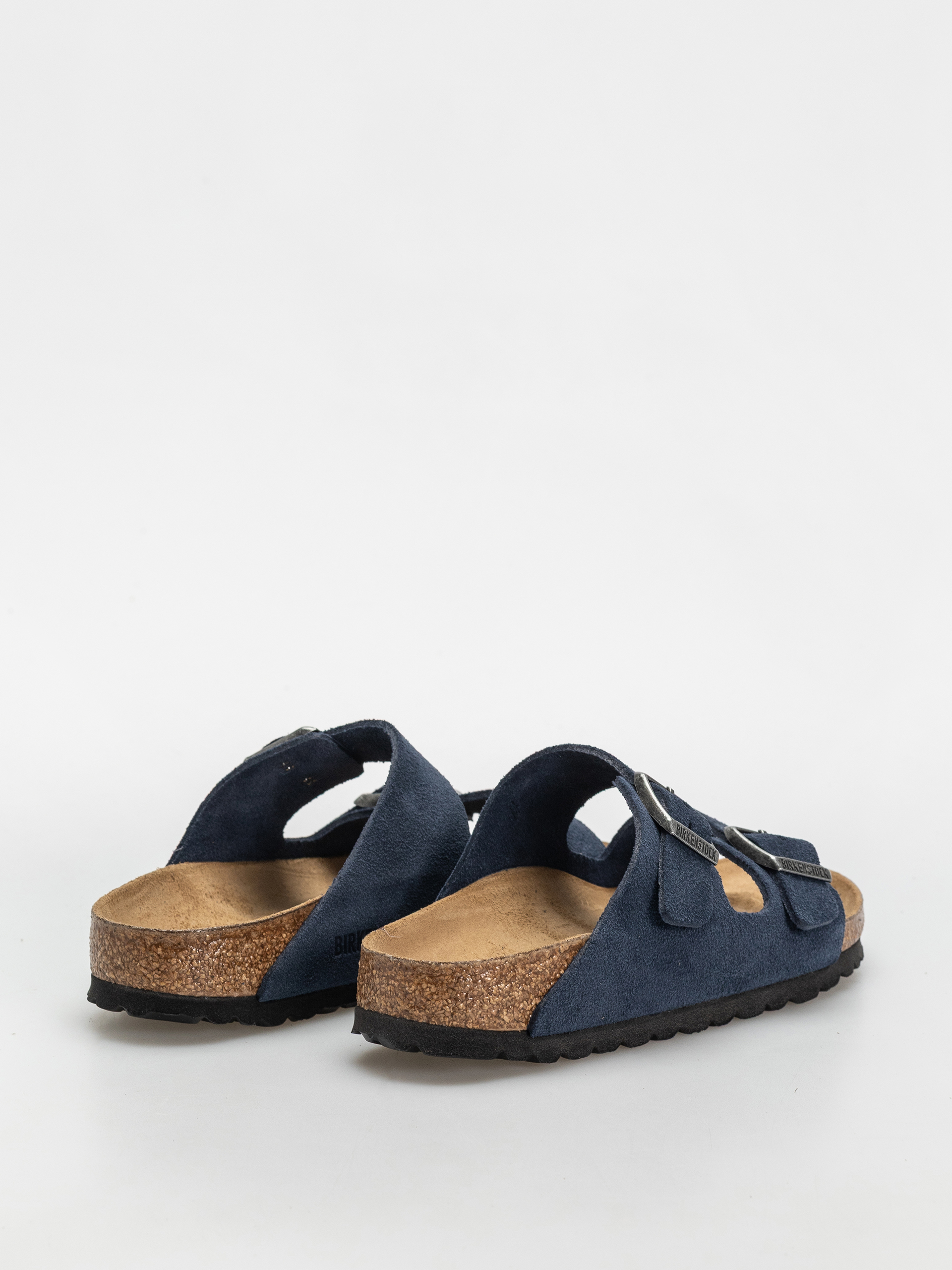 Șlapi Birkenstock Arizona Suede Leather Narrow Wmn (new navy)