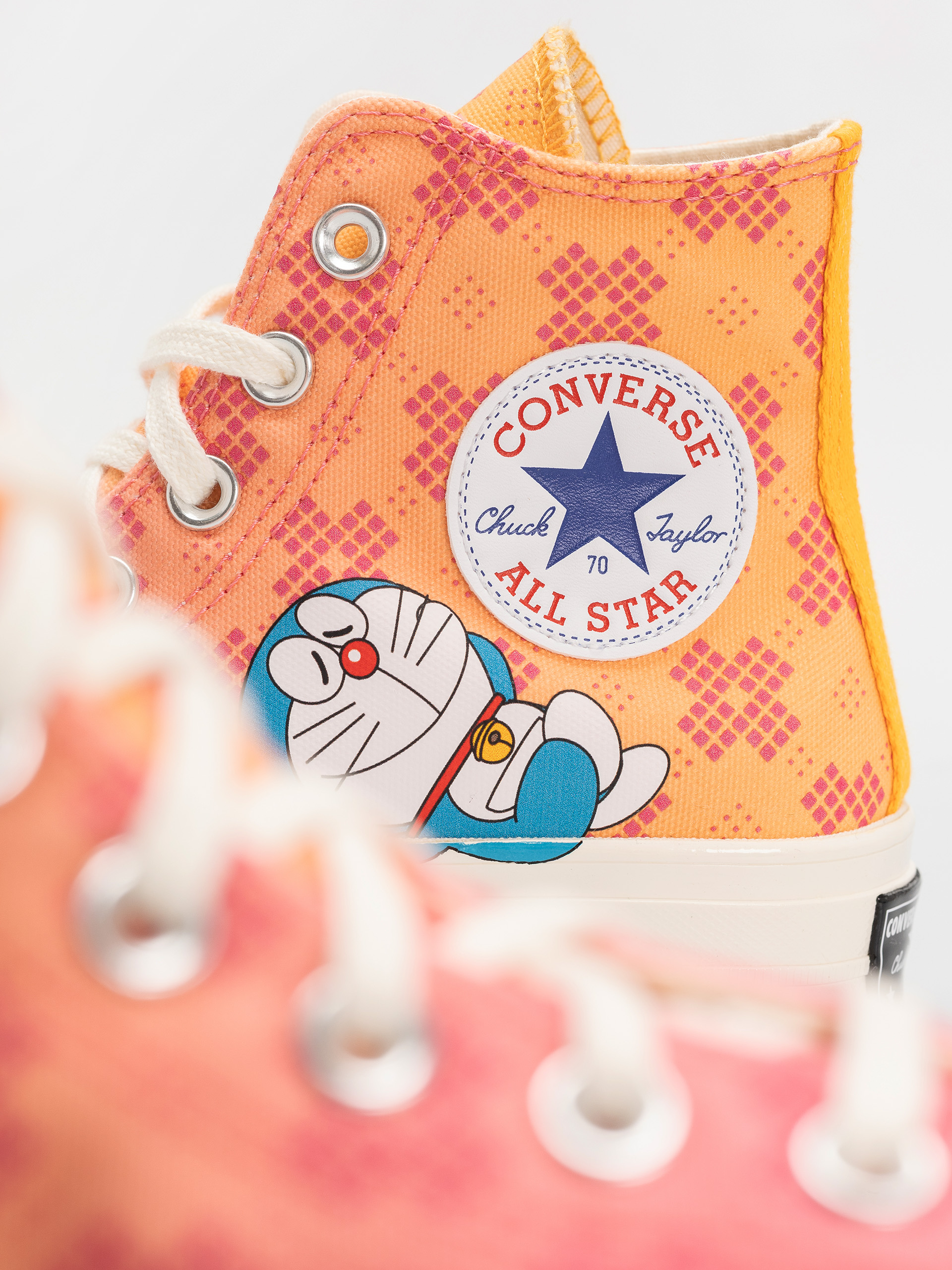 Teniși Converse Doraemon Chuck 70 Hi (orange)