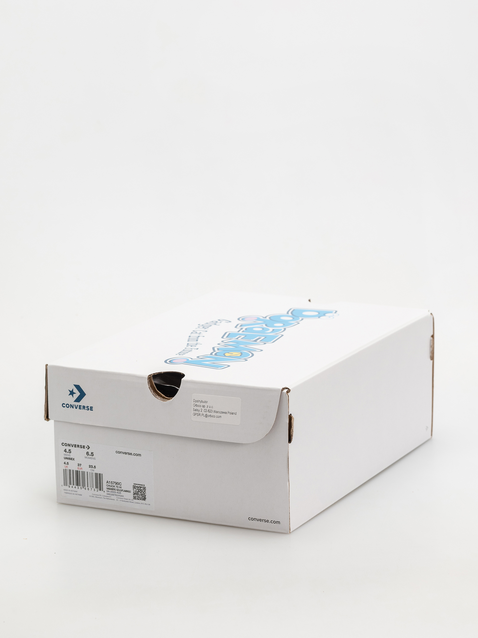 Teniși Converse Doraemon Chuck 70 Hi (orange)