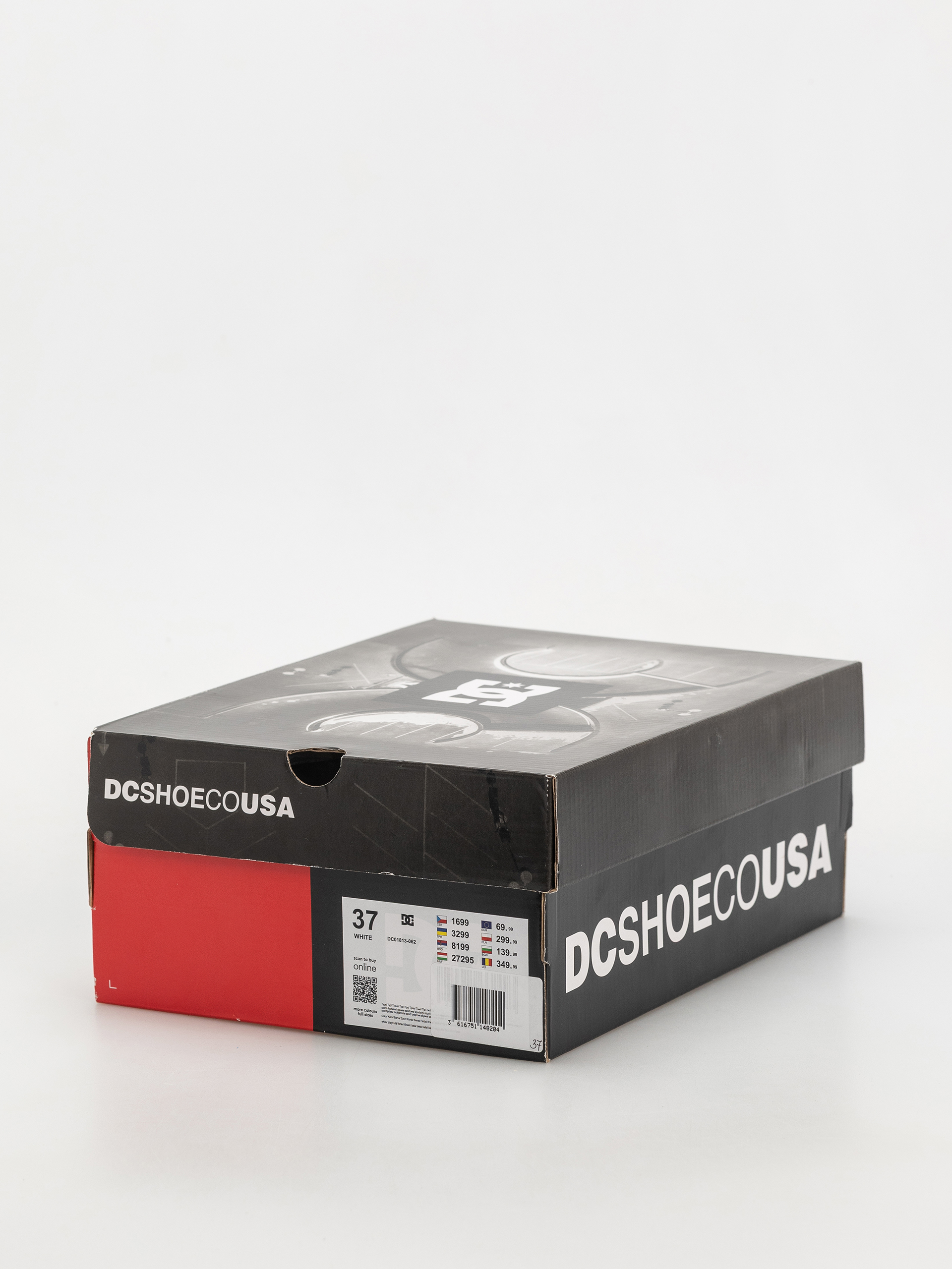 Pantofi DC Stag (black/white fade)