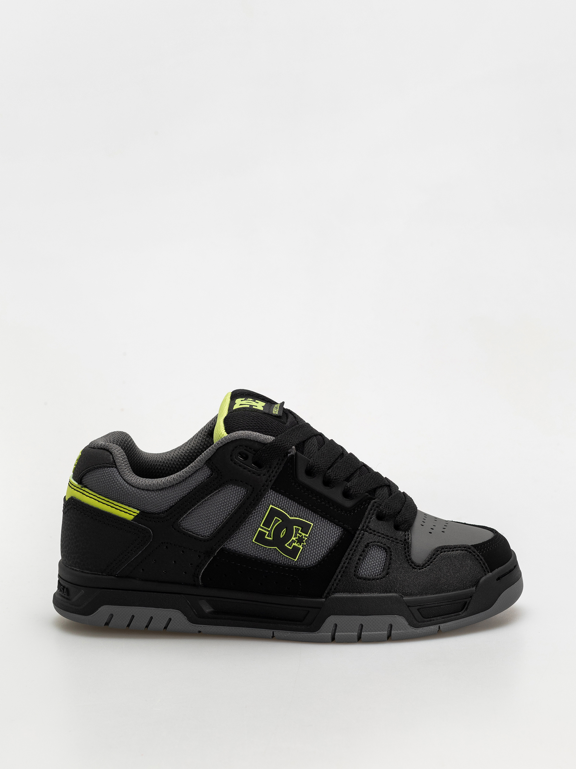 Pantofi DC Stag (black/lime)