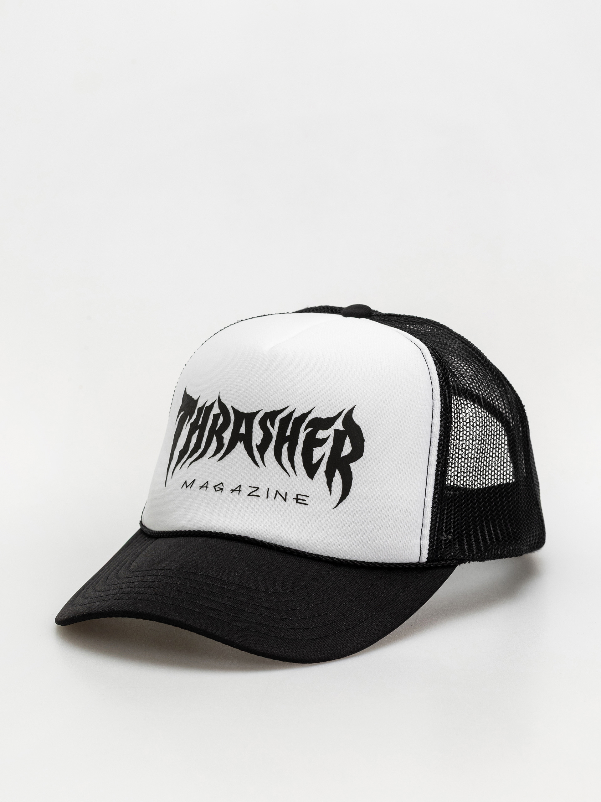 Șapcă Thrasher Metal Trucker (black/white/black)