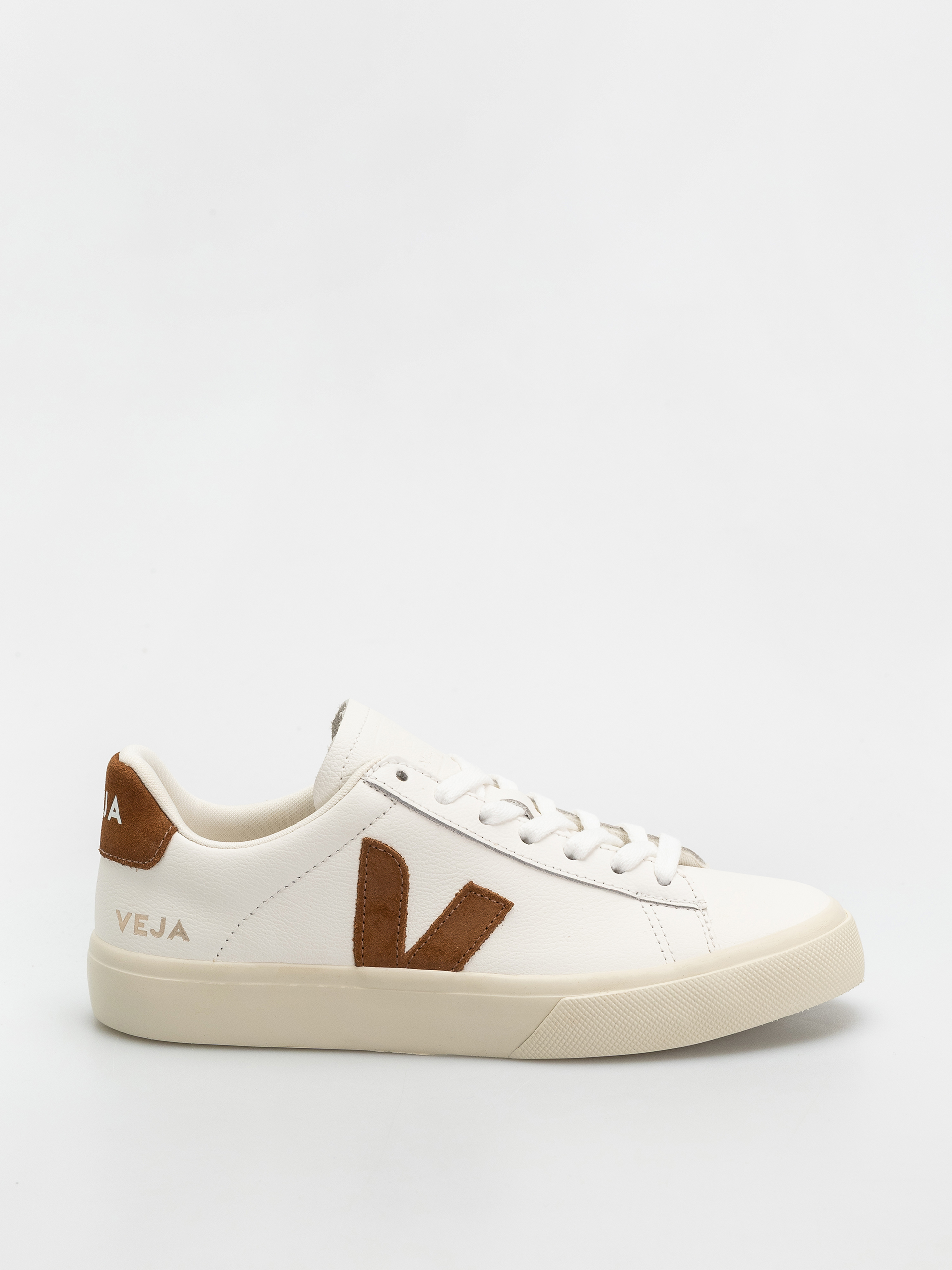 Pantofi Veja Campo Wmn (white cognac)