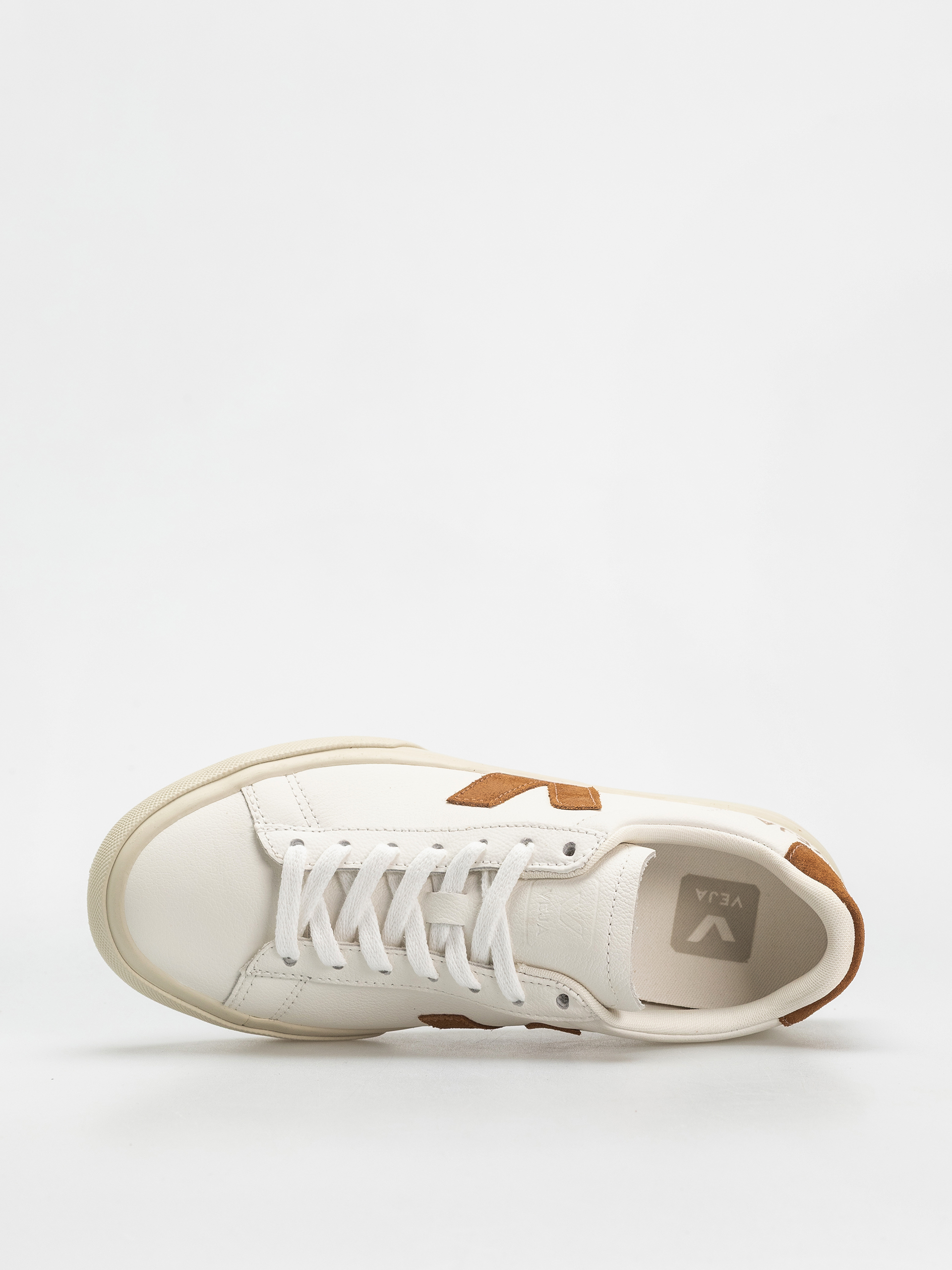Pantofi Veja Campo Wmn (white cognac)