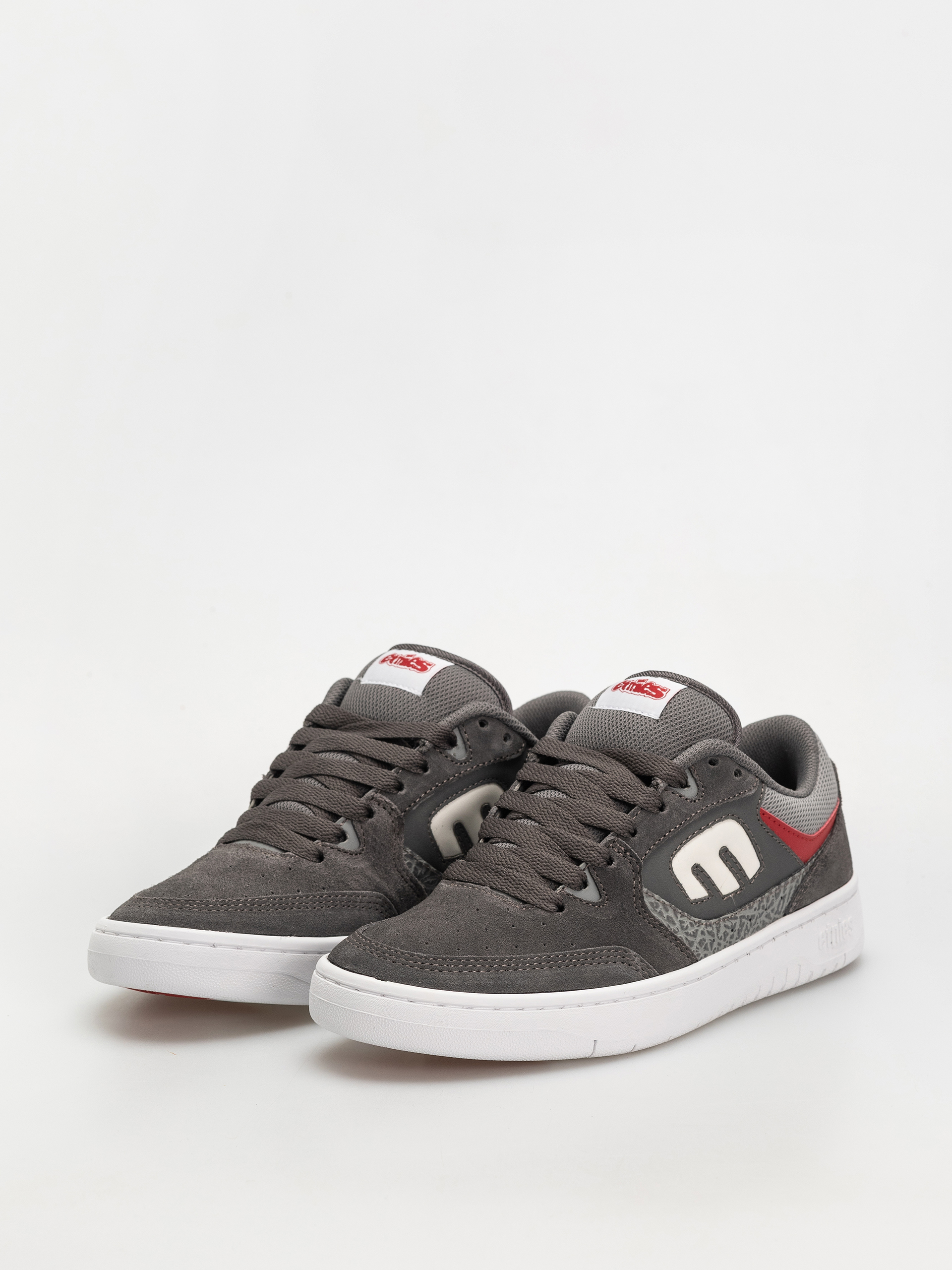 Pantofi Etnies Loot (grey/light grey/red)