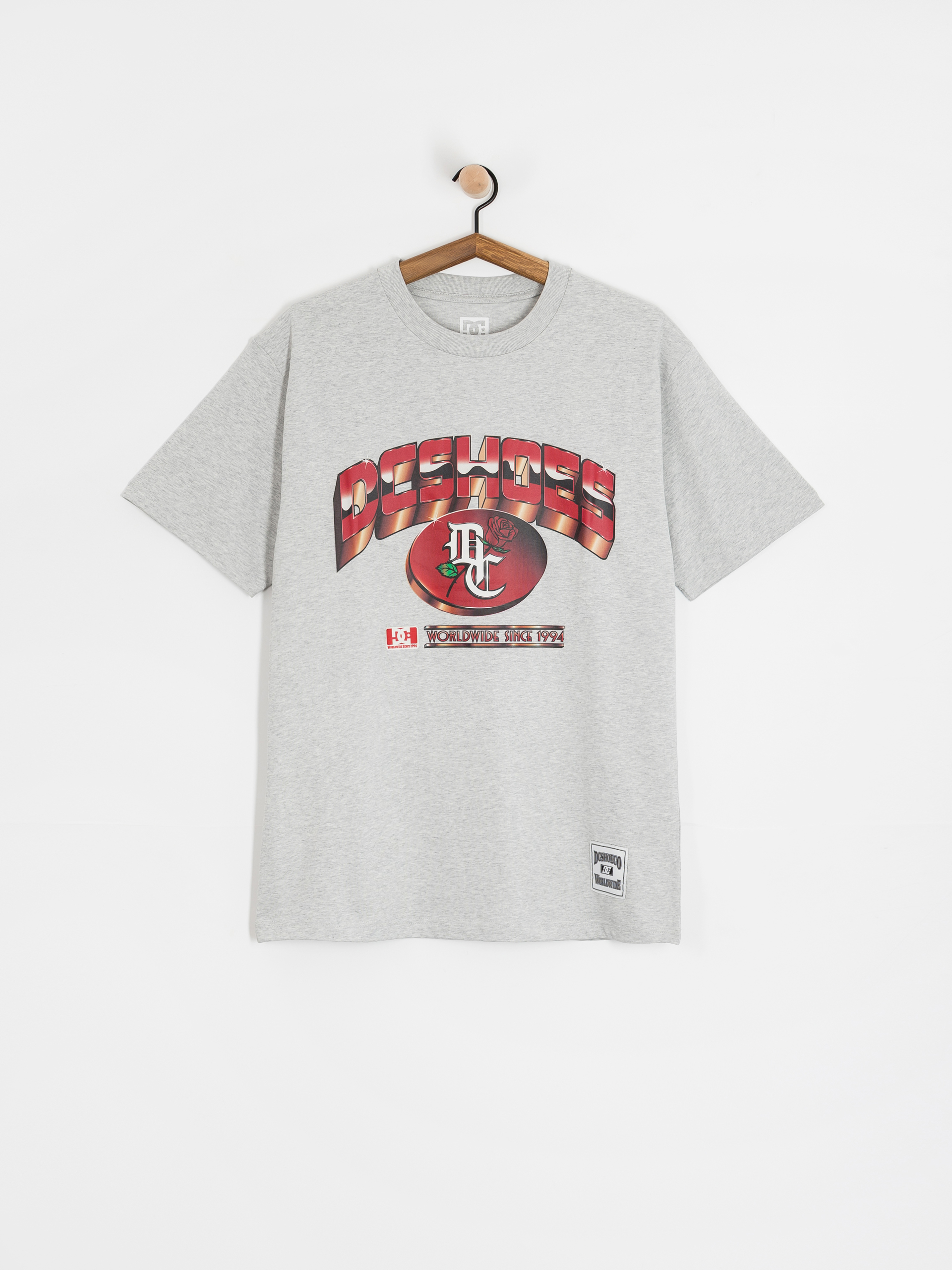 Tricou DC Change Up (light heather grey)