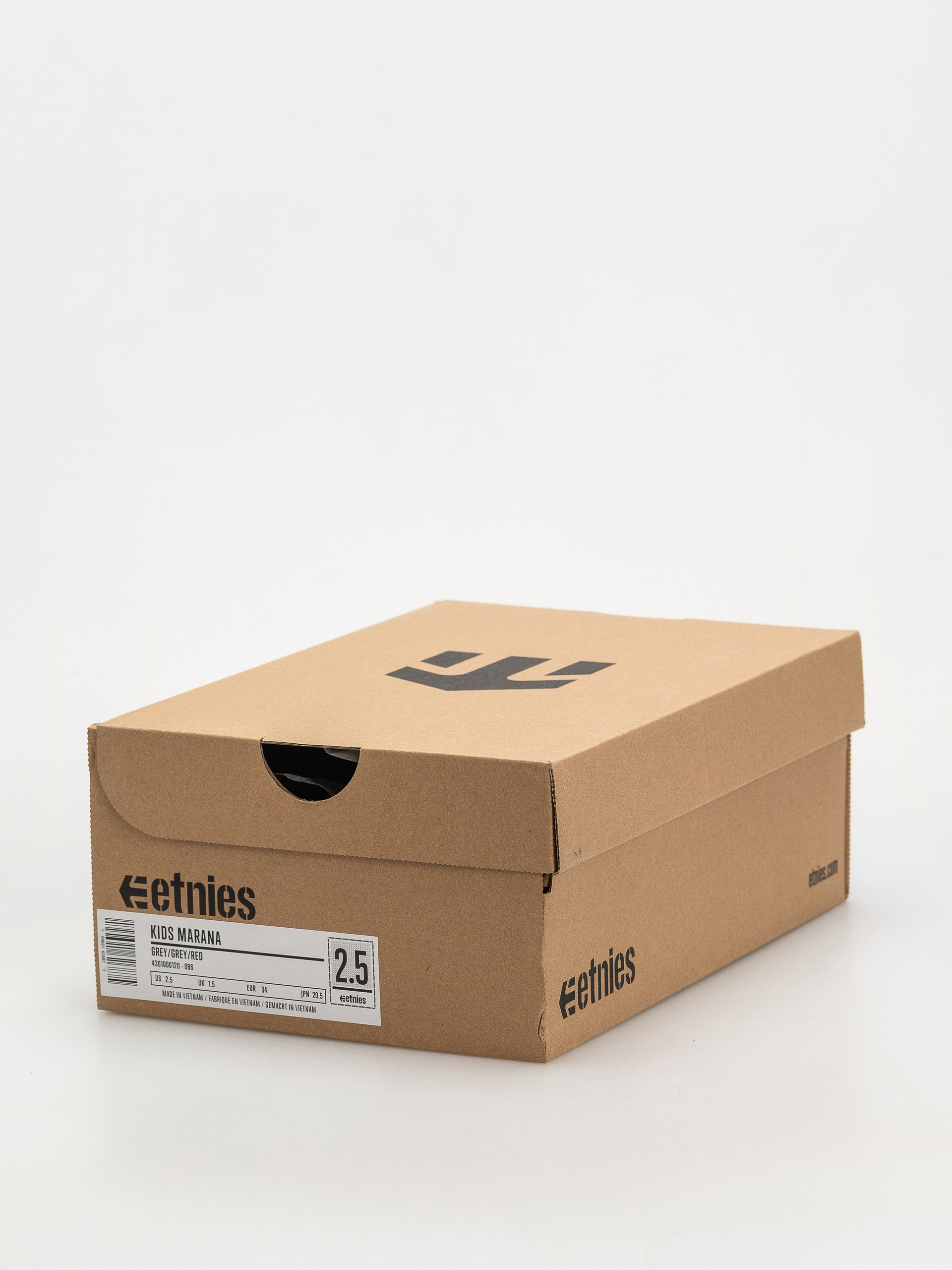 Pantofi Etnies Kids Marana JR (grey/grey/red)