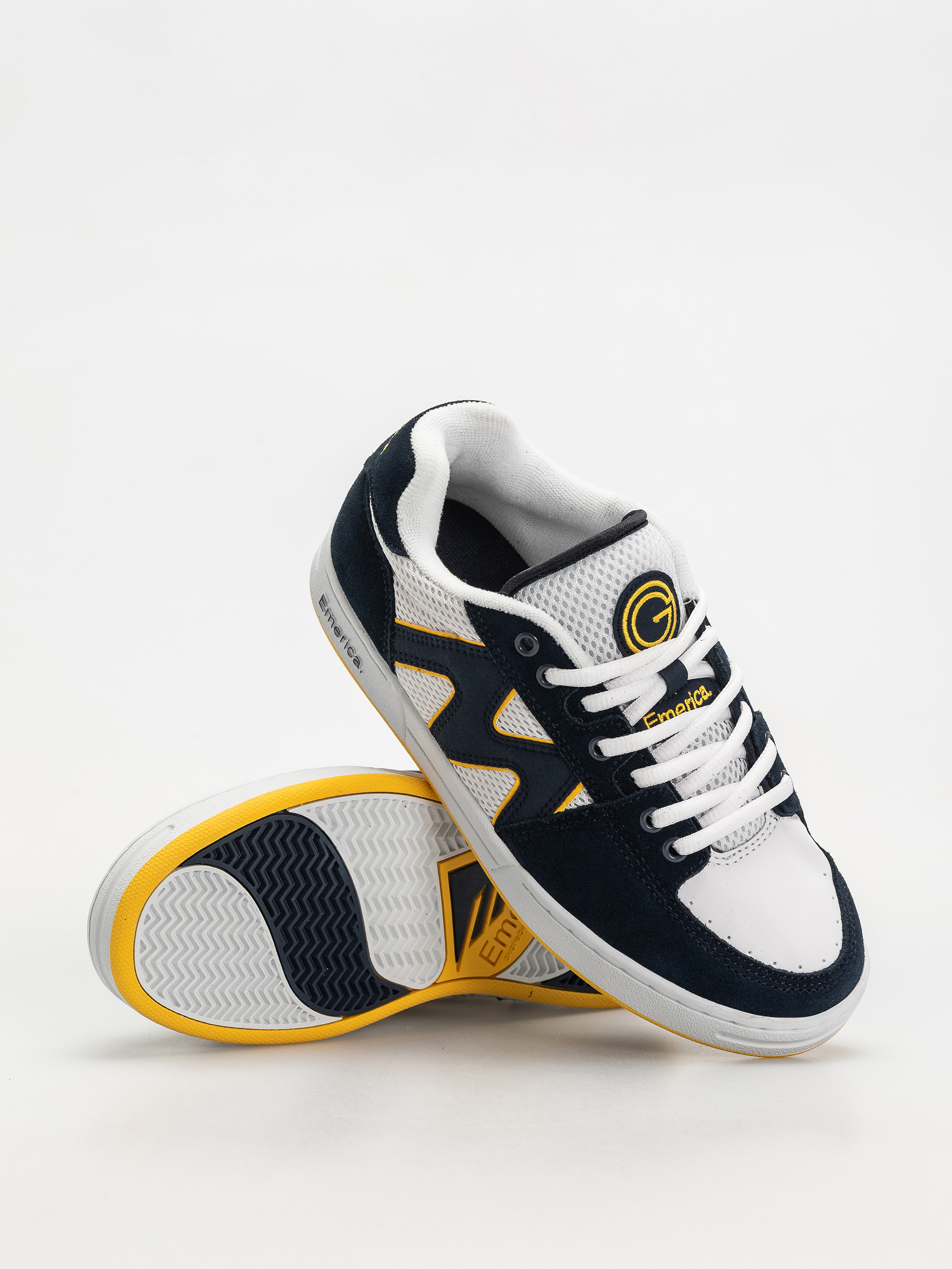 Pantofi Emerica Og 1 (navy/white/yellow)