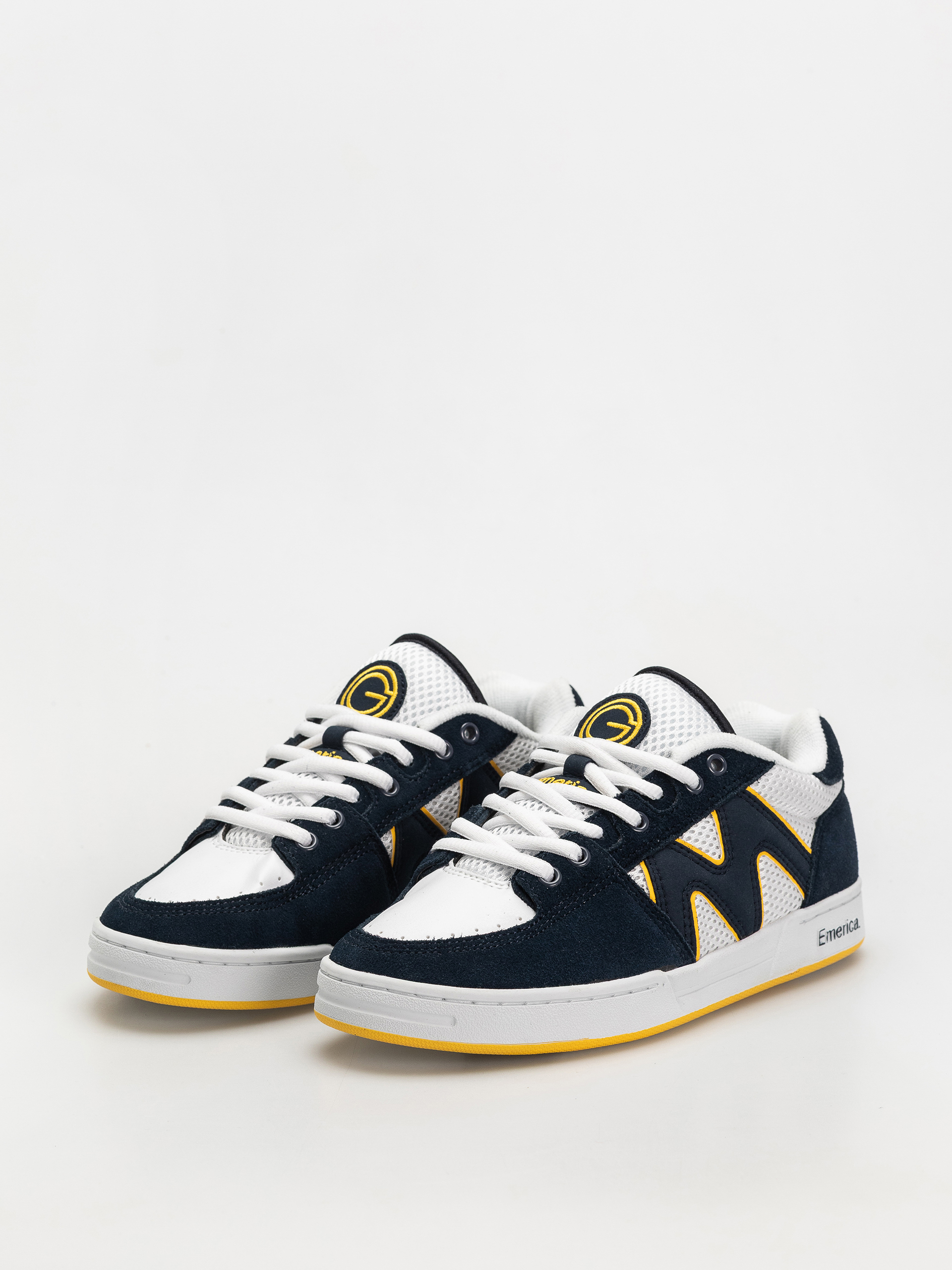 Pantofi Emerica Og 1 (navy/white/yellow)