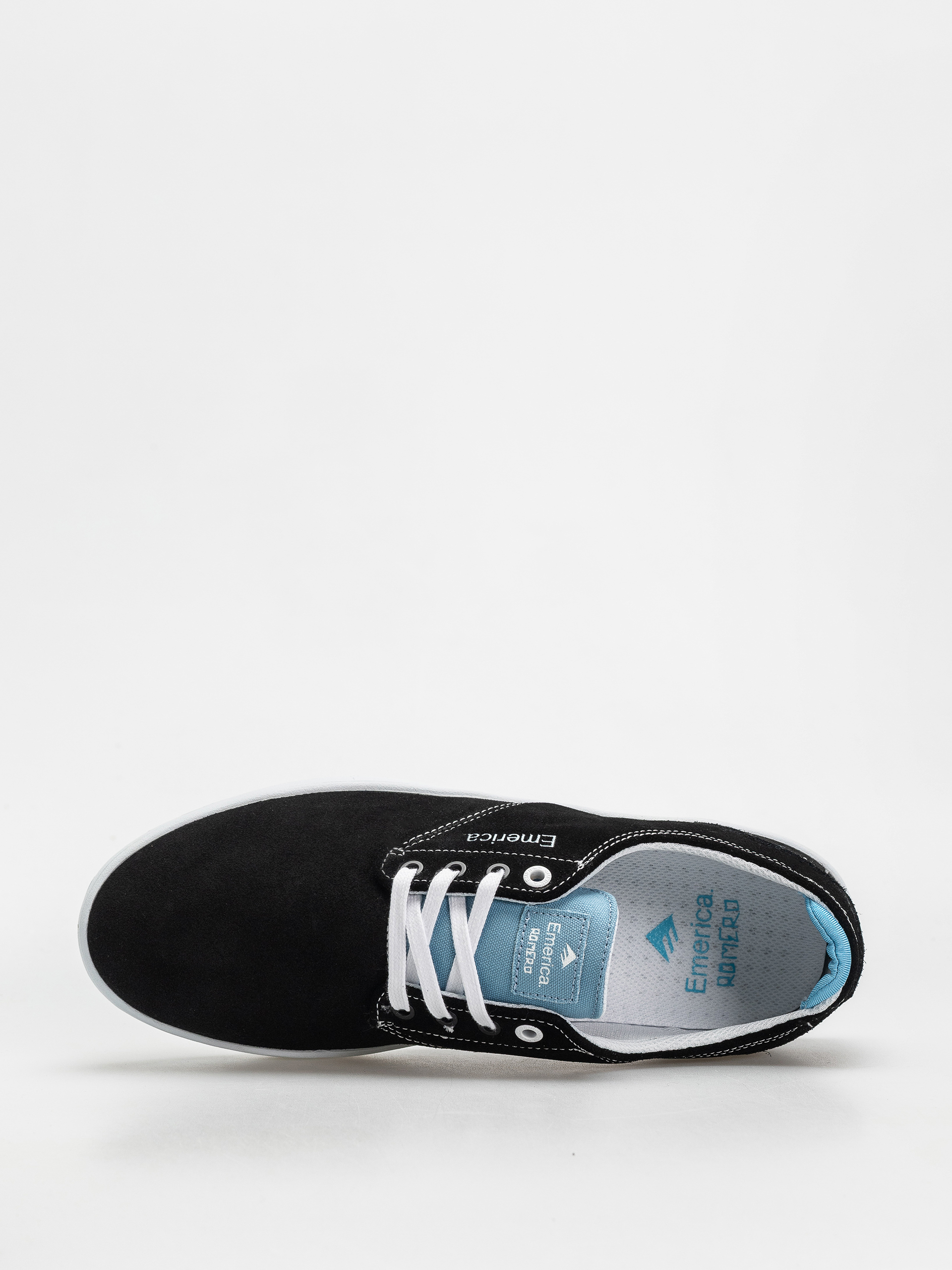 Pantofi Emerica Romero Laced (black/light blue)