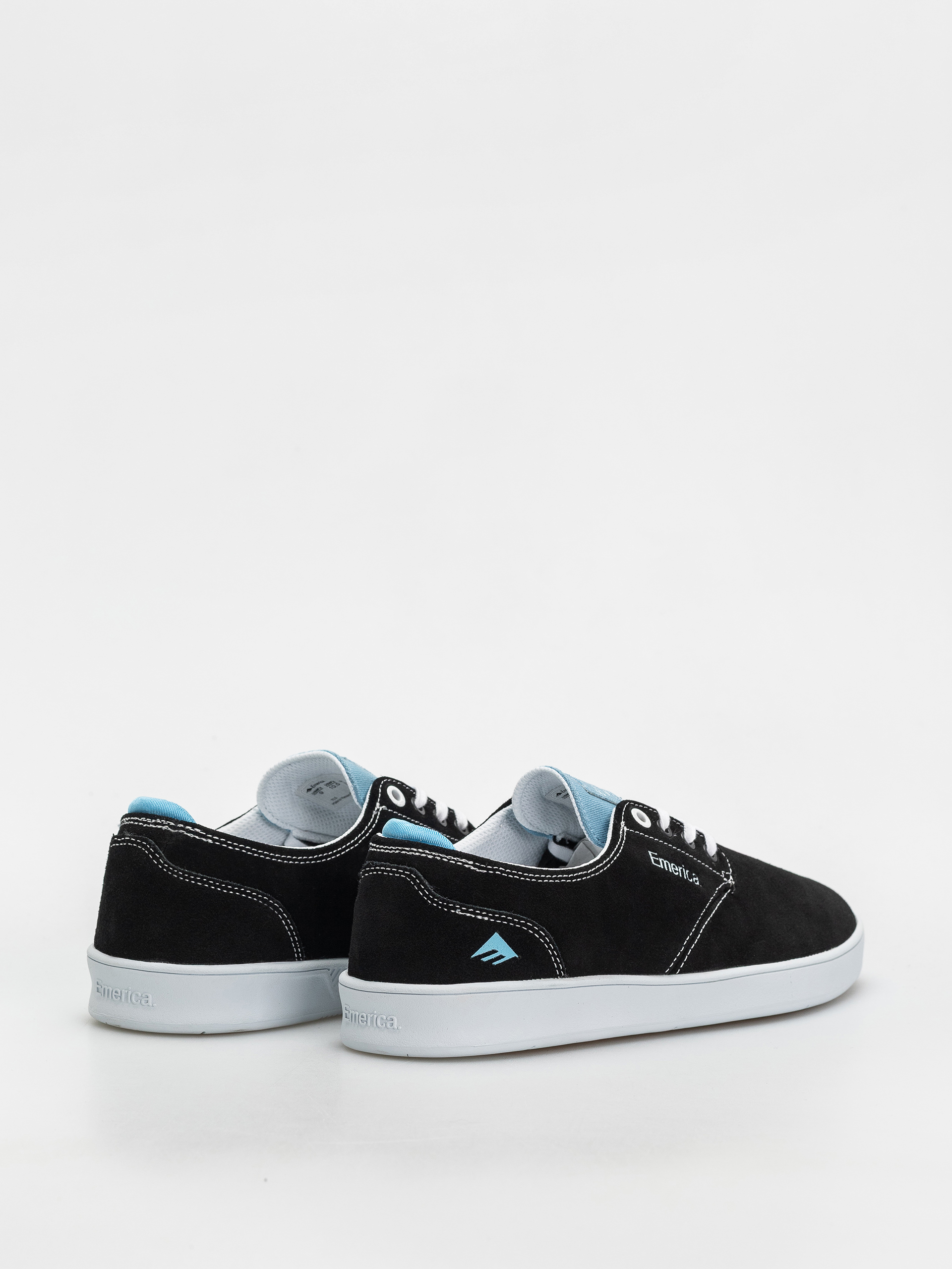 Pantofi Emerica Romero Laced (black/light blue)
