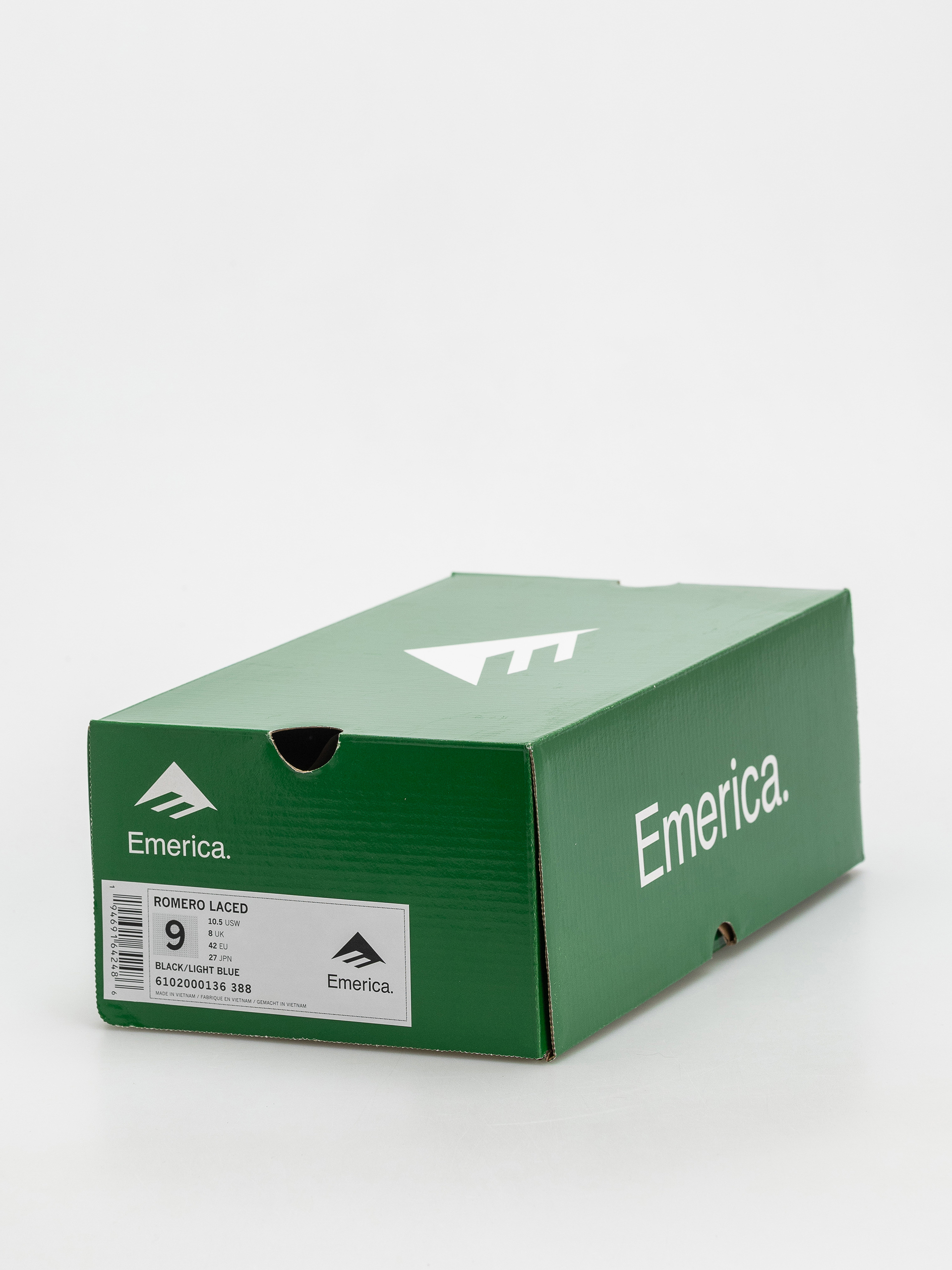 Pantofi Emerica Romero Laced (black/light blue)