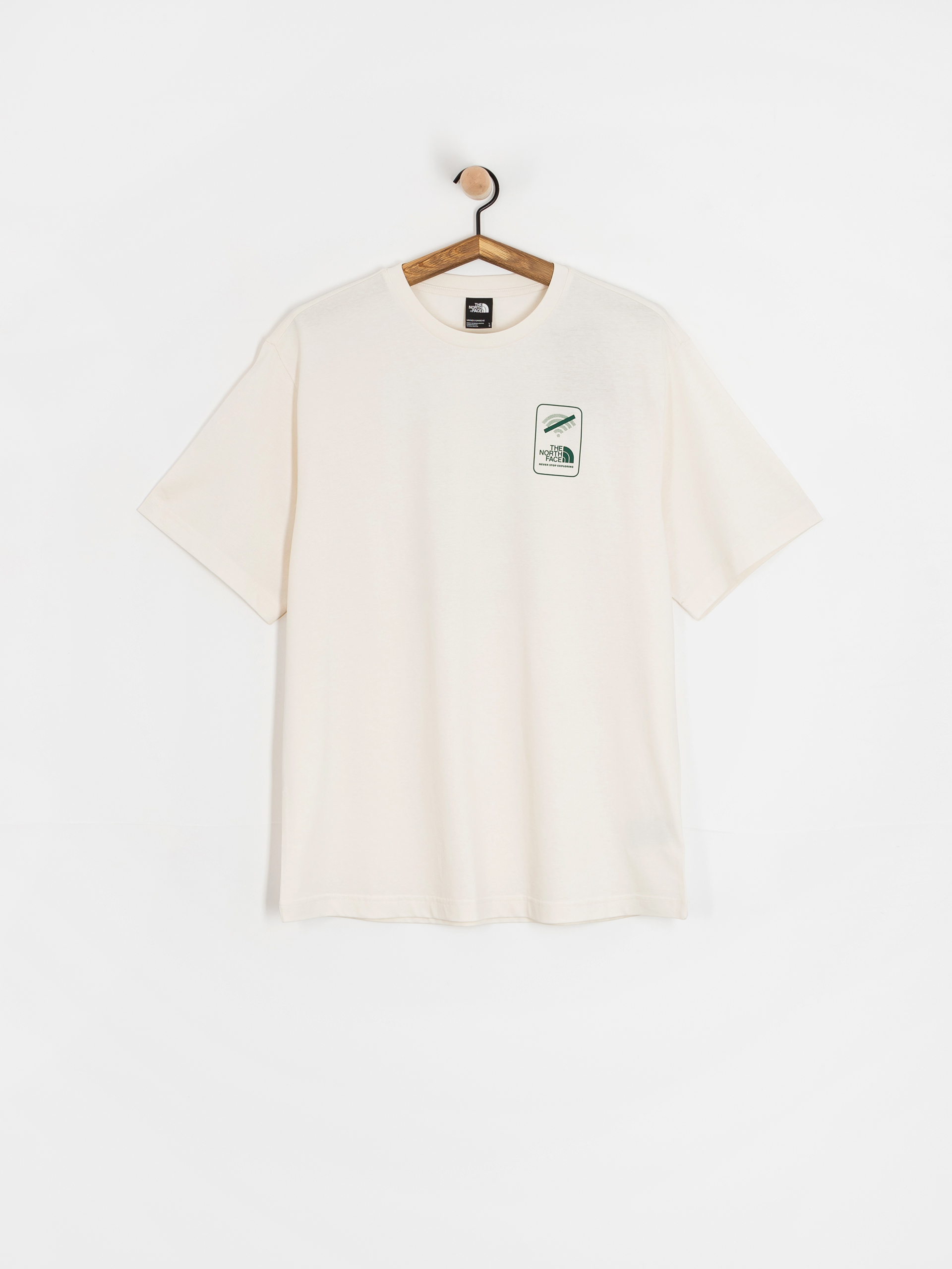 Tricou The North Face No Signal Relaxed (white dune)
