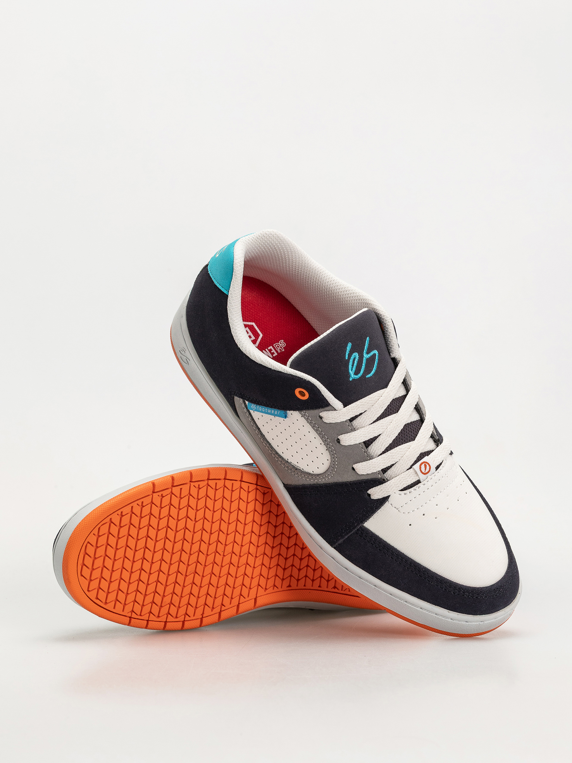 Pantofi eS Accel Slim (navy/grey/orange)