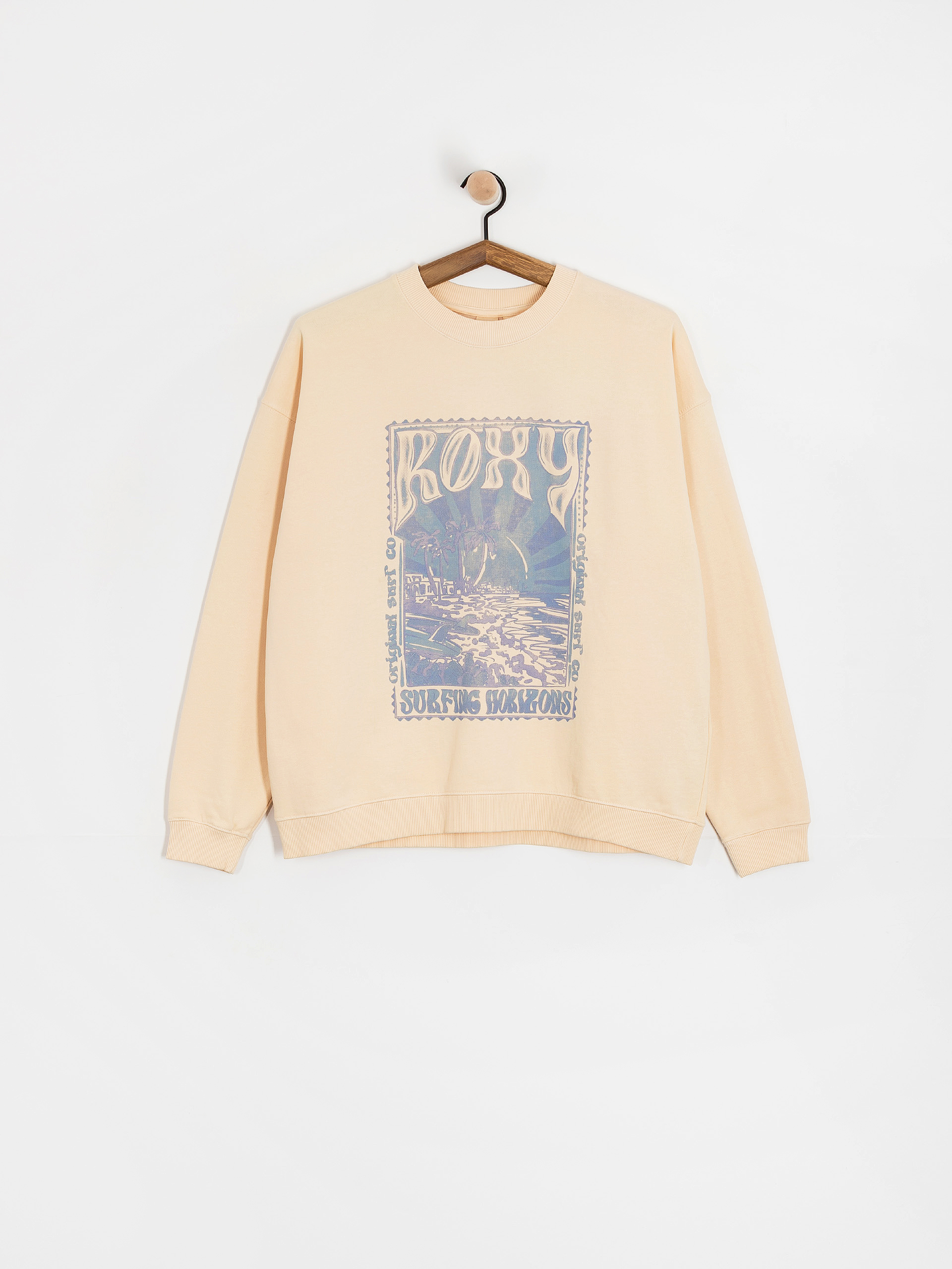 Hanorac Roxy Lineup Oversized Crew Wmn (parchment)