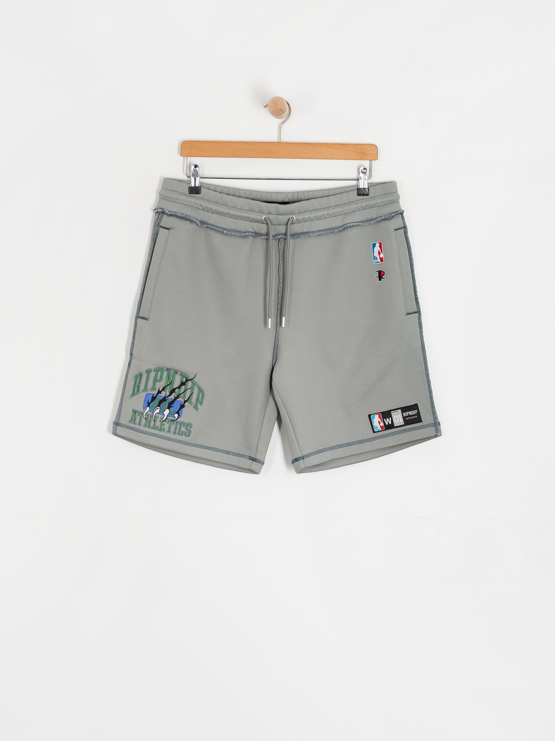 Pantaloni scurți RipNDip Athletics Mesh (ash heather)